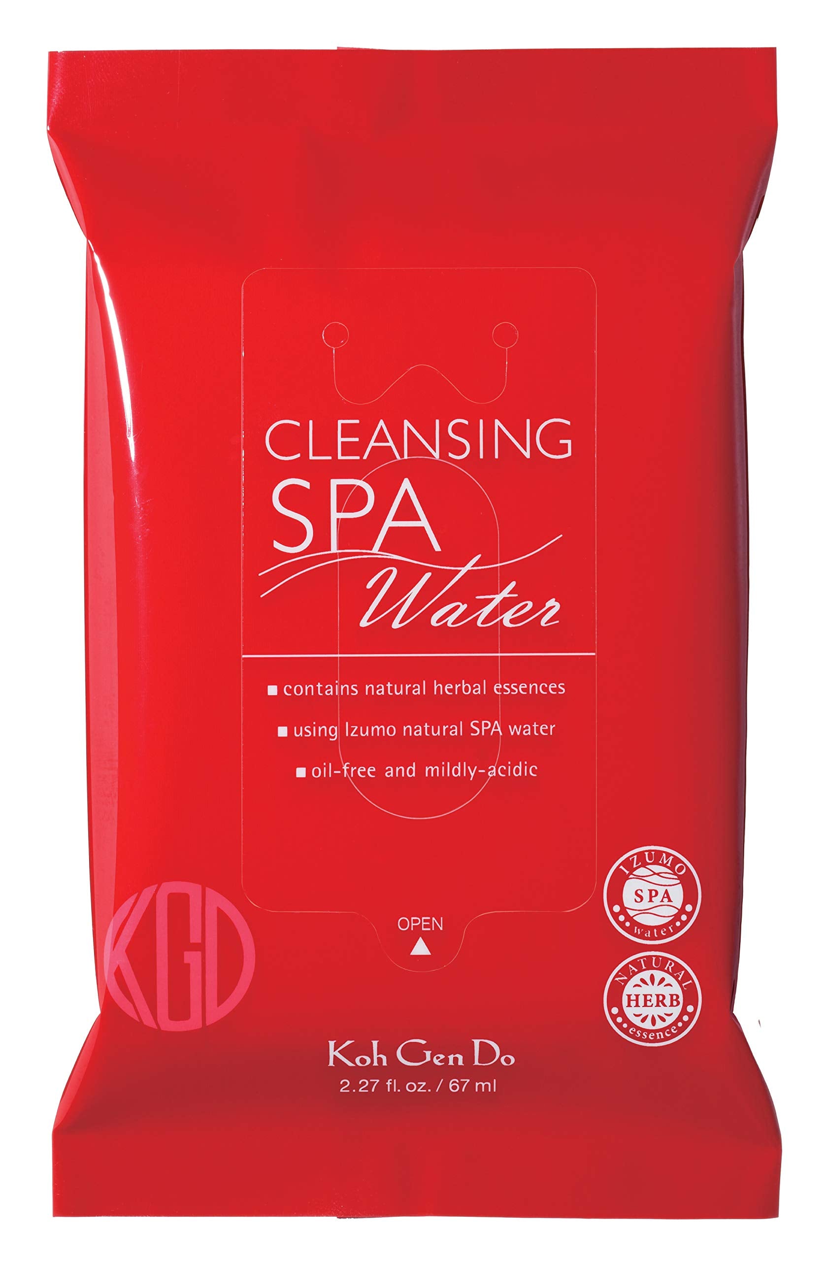 Koh Gen Do Spa Cleansing Water Cloth 1 Pack/ 10 Cloth Per Pack , 10 Count (Pack Of 1)