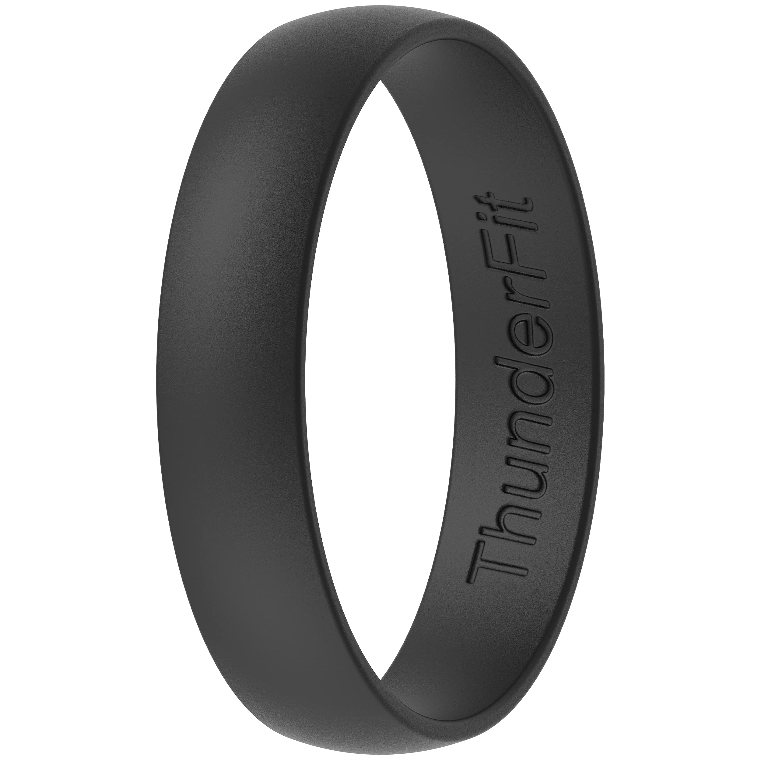 ThunderFit Unisex Silicone Wedding Rings, Rubber Engagement Bands, Variety Multipack 1,4,7