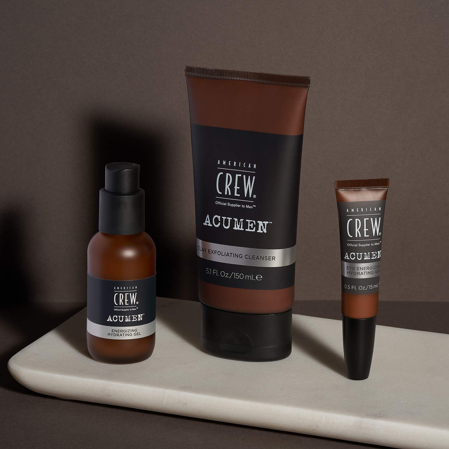 American Crew Men's Exfoliating Face Cleanser, Daily Clay Cleanser, 5.1 Fl Oz