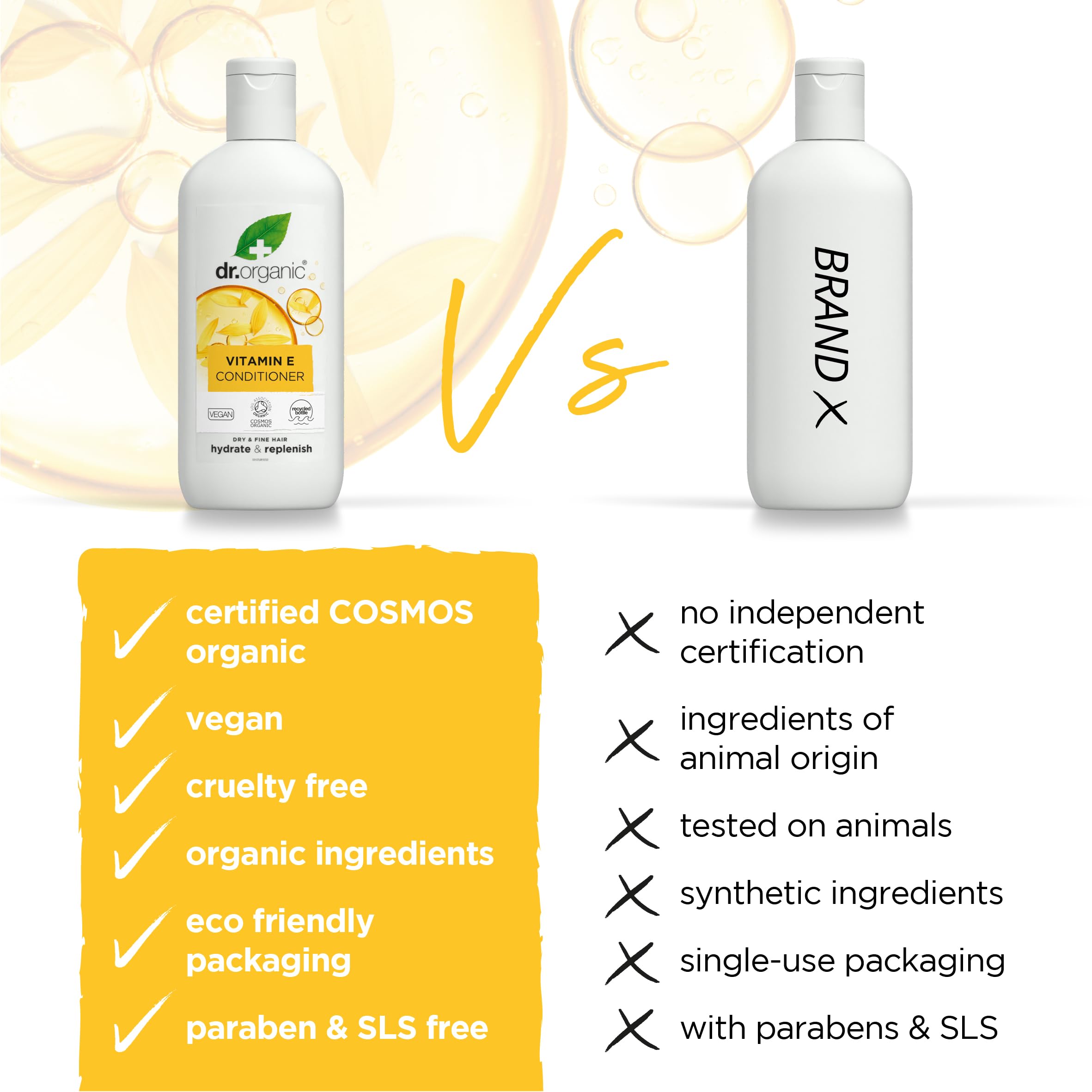 Organic Doctor Organic Vitamin E Conditioner, 9 Fl.Oz.