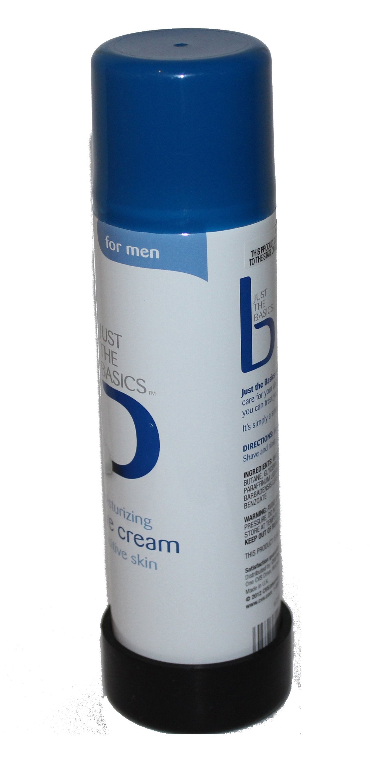 Rust-O-Less | Stops Shaving Cream Can Rust | Black | Regular-Gel Sized