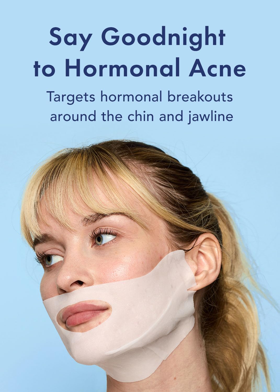 Rael Retinol Chin Mask With Miracle Clear Barrier Cream - Face Masks And Moisturizer, 2 Step Treatment, Niacinamide, Ceramide Np