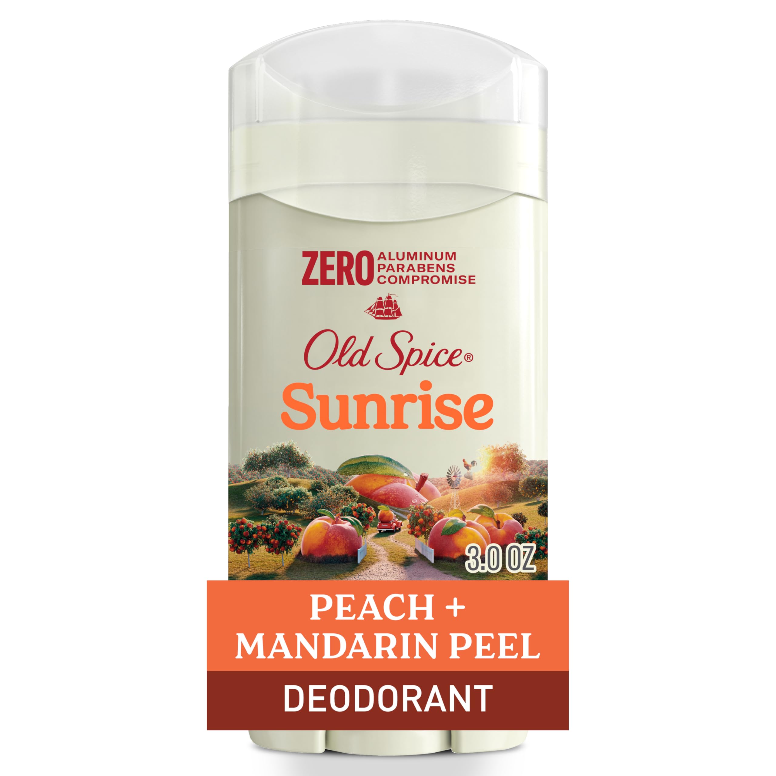 Old Spice Aluminum Free Deodorant for Men, 24/7 Lasting Freshness & Long Lasting Scent, 24/7 Sweat & Odor Protection, Sunrise wi