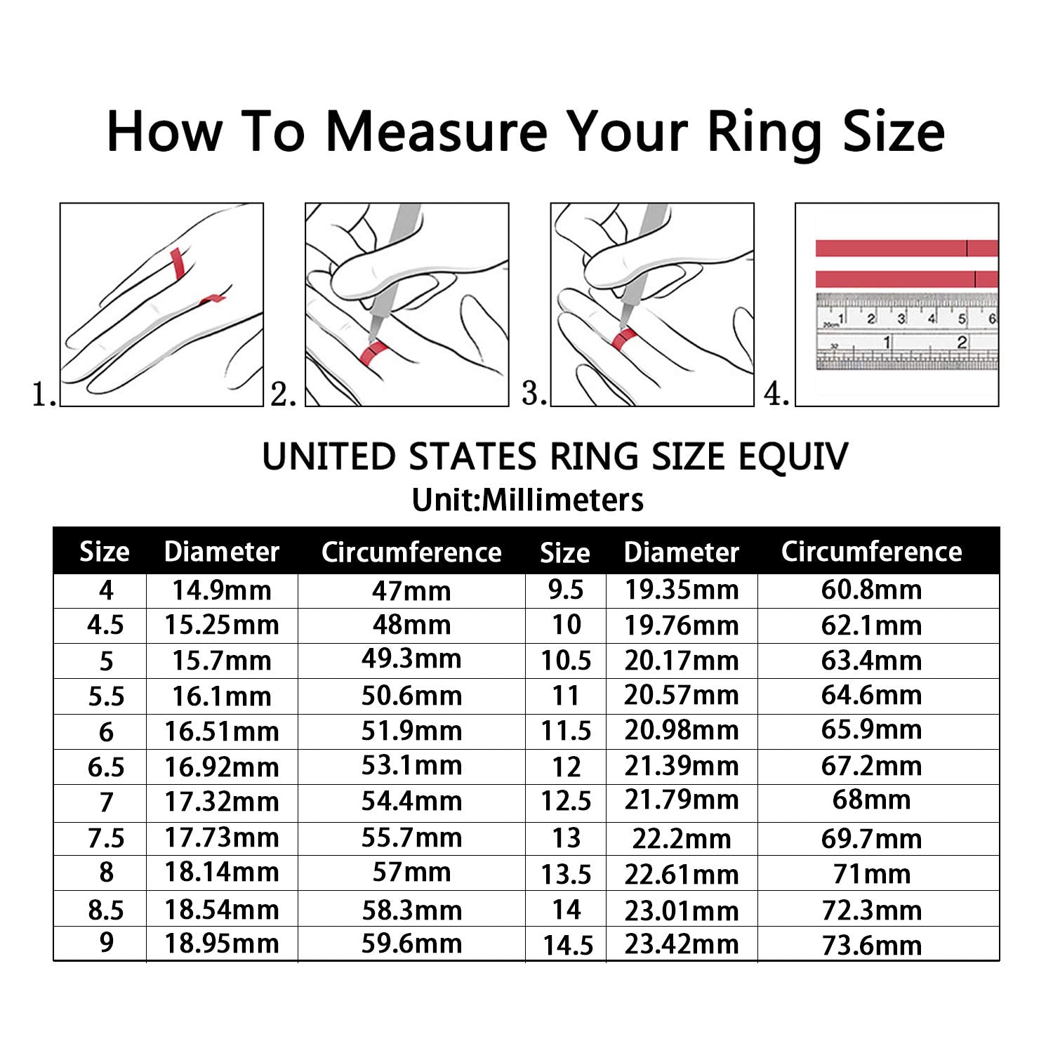 EAMTI 1.5mm 925 Sterling Silver Ring High Polish Plain Dome CZ Women Wedding Band for Women Comfort Fit Size 7