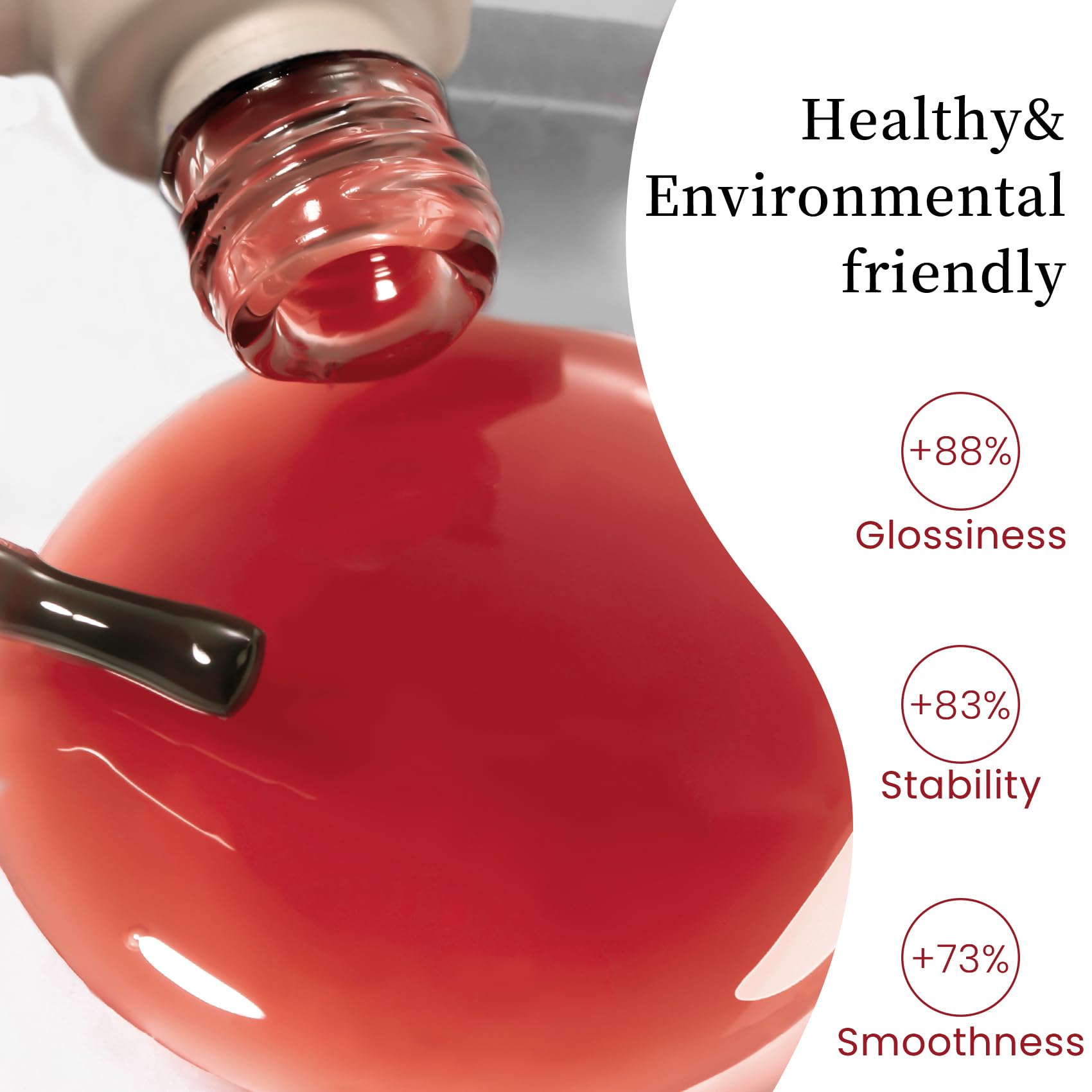 Maychao Jelly Gel Nail Polish 1Pc Transparent Pomegranate Nail Polish 15Ml Soak Off Uv Led Nail Gel Polish Nail Art Starter Mani