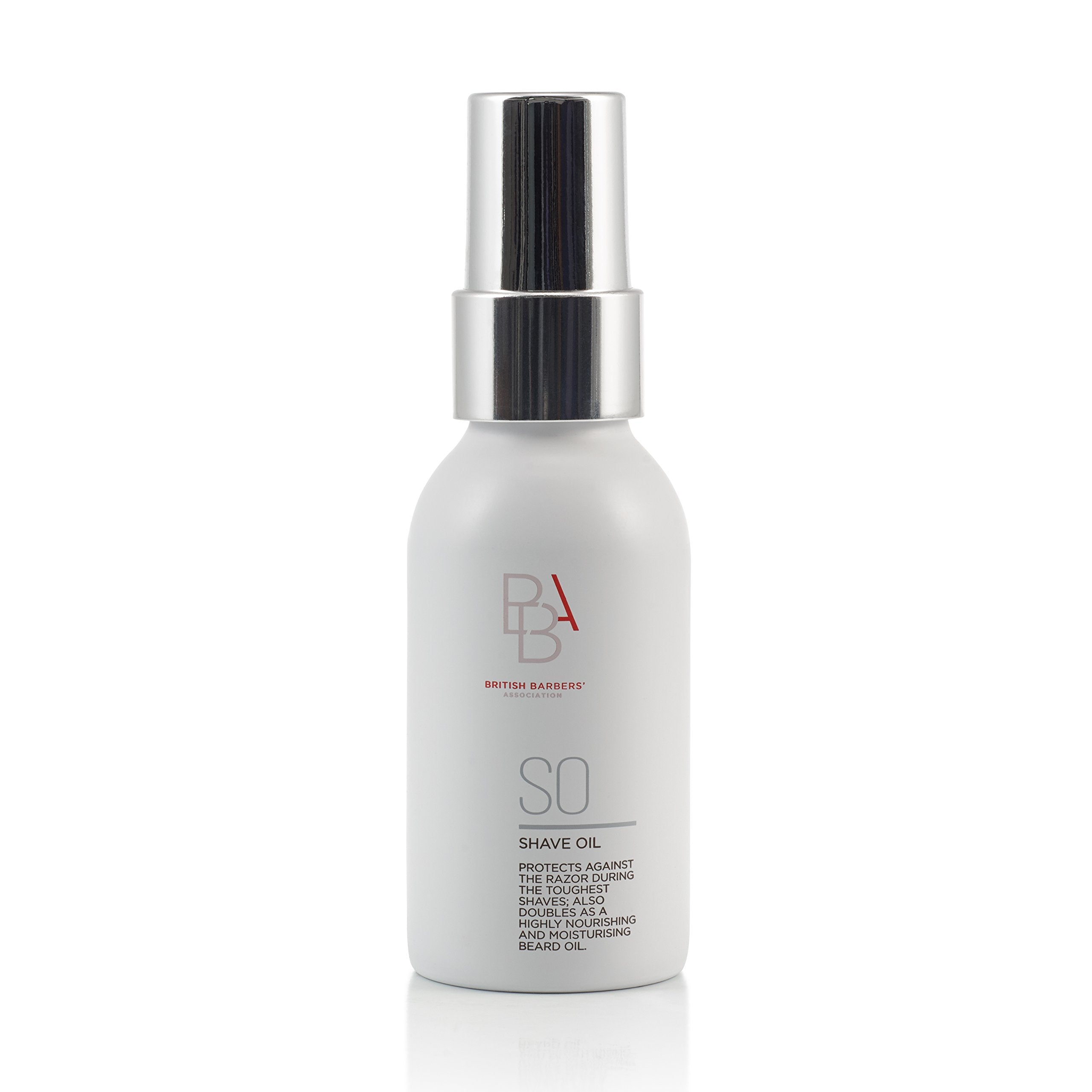 British Barbers Association BBA Beard Oil, Shave Oil, Face Oil 1.69 fl. oz.