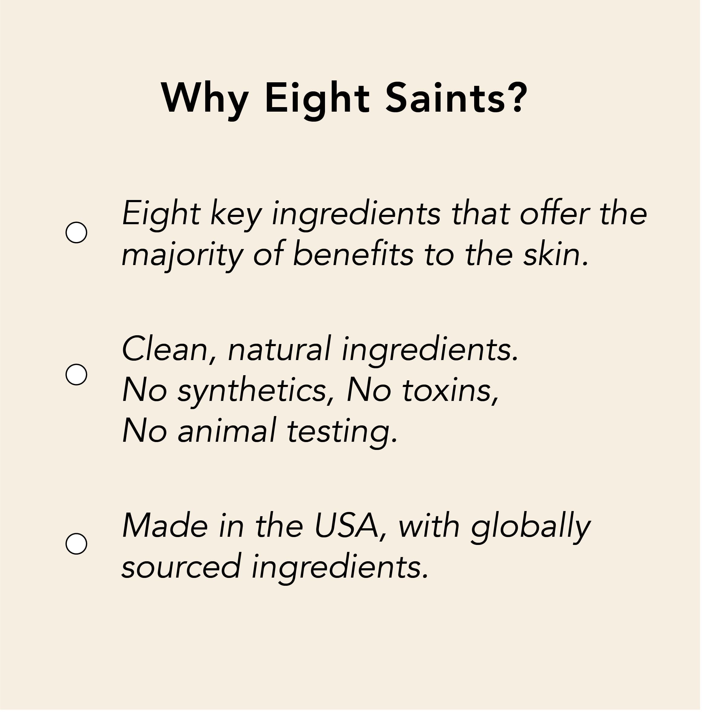 Eight Saints Bright Side Cream Facial Cleanser, Moisturizing Non-Foaming Daily Face Wash, Natural And Organic, Gentle And Effect