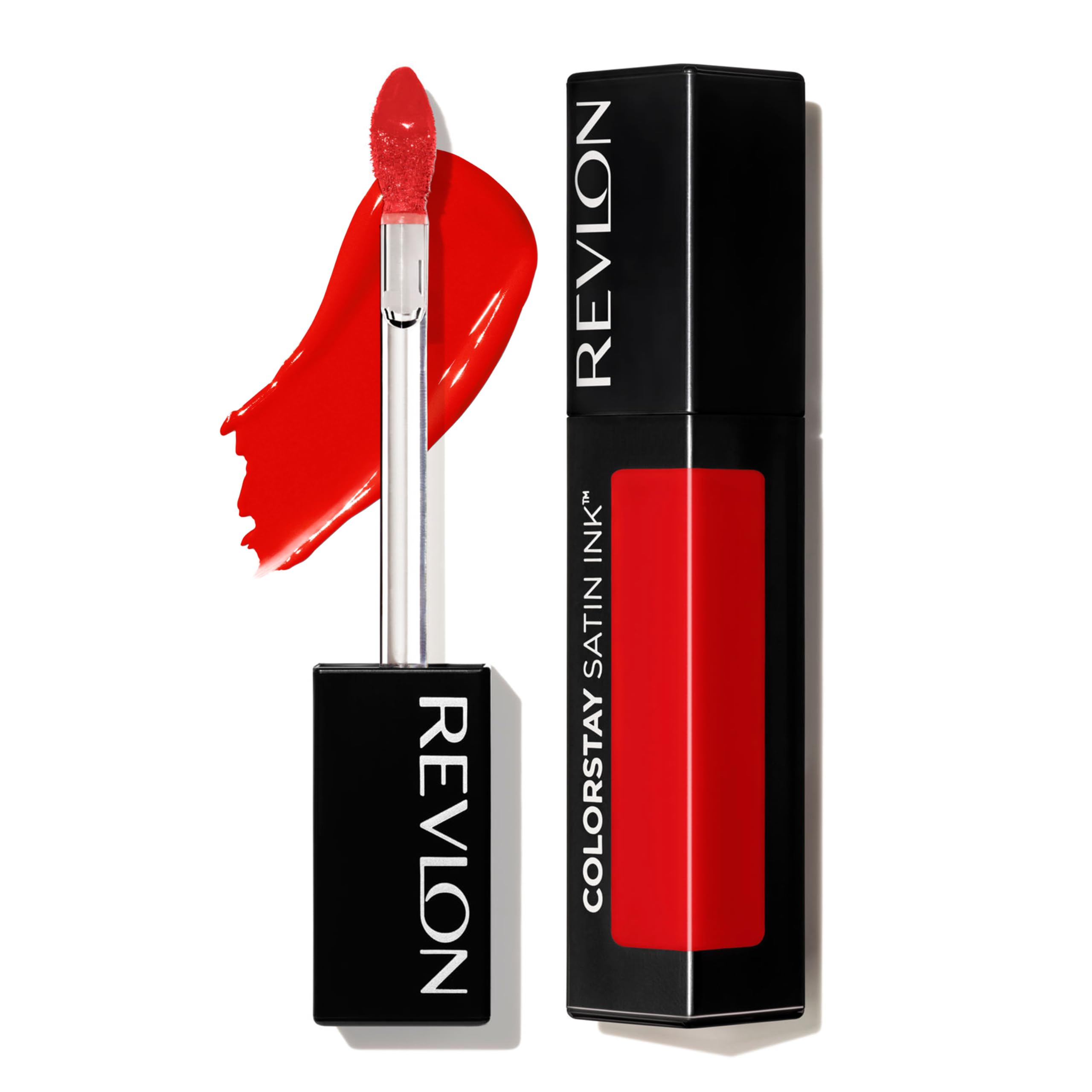 Revlon Liquid Lipstick, Face Makeup, Colorstay Satin Ink, Longwear Rich Lip Colors, Formulated With Black Currant Seed Oil, 014