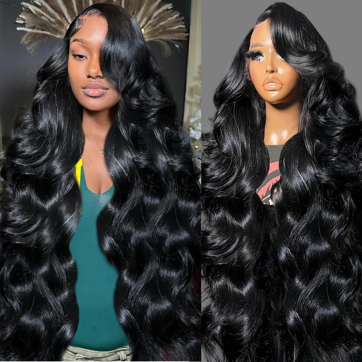 220 Density HD Lace Frontal Wig 13x6 Lace Front Wigs Human Hair Wigs for Black Women Body Wave Lace Front Wigs Human Hair Pre Pl