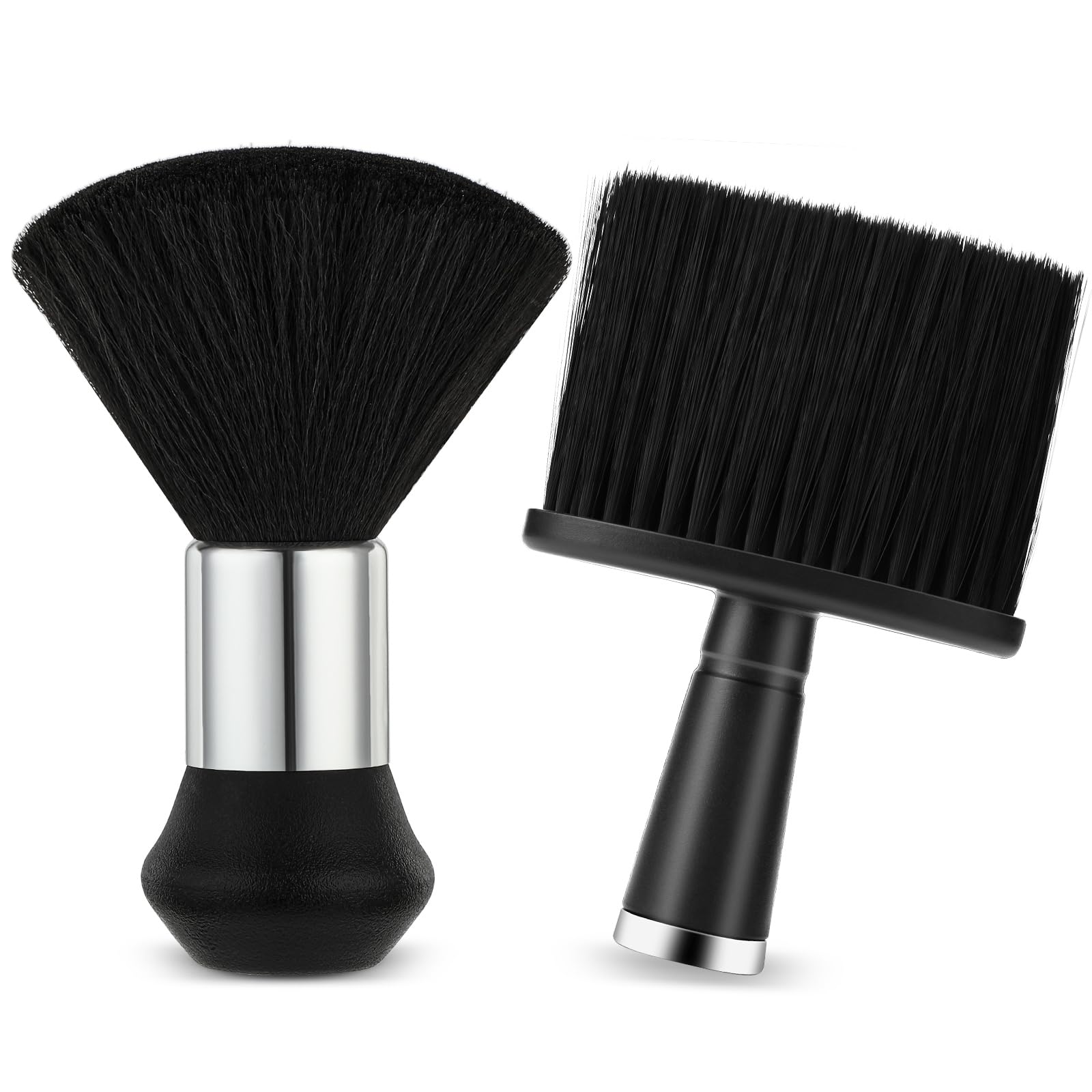 2 Pcs Barber Brush Neck Duster Hair Brush Cleaner Barber Hair Cutting Comb Clipper Cleaner Hairbrush Cleaning Tool Neck Brush Fo