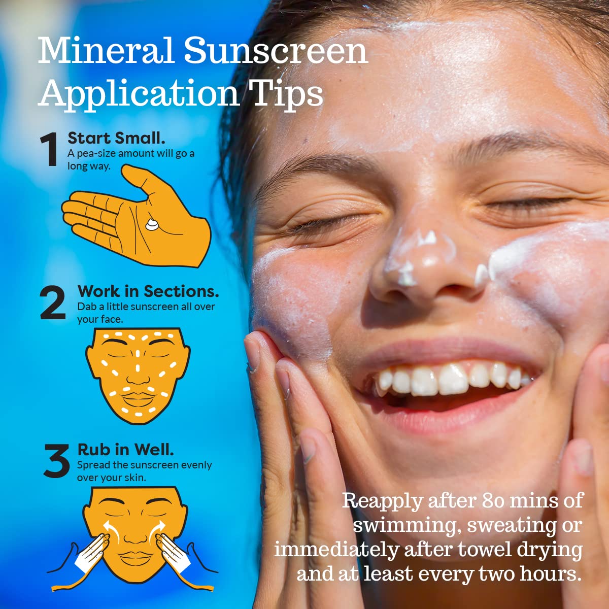 Spf 45 Every Day Active Mineral Sunscreen | 2.5 Fl Oz Biodegradable & Reef Safe Sunscreen For Face & Body | Non-Greasy, Lightwei