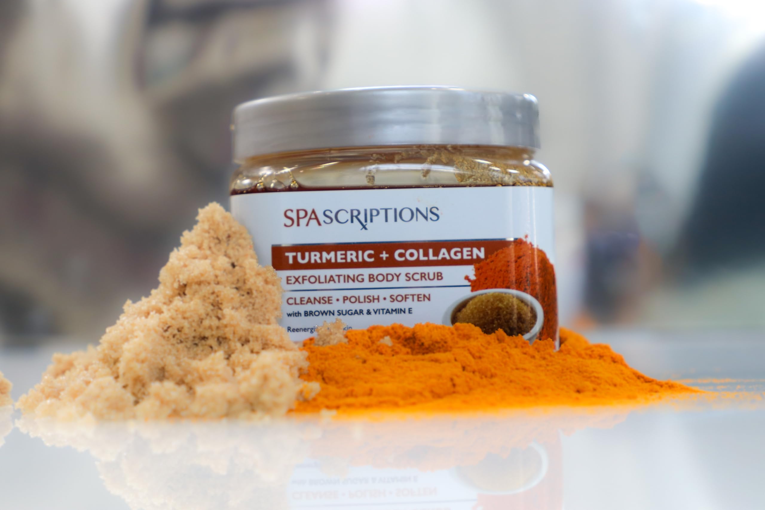 Spascriptions Body Scrubs 21 Oz (21 Oz, Turmeric)
