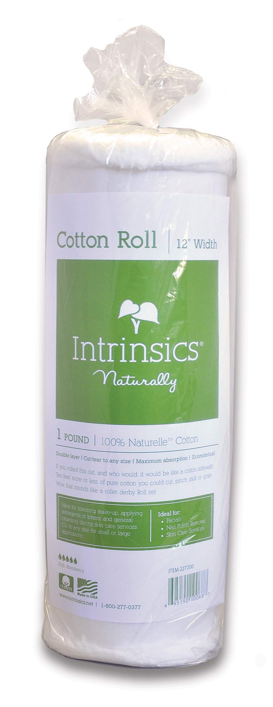 Intrinsics 227200 100% Cotton Roll 12'' Wide - 1Lb