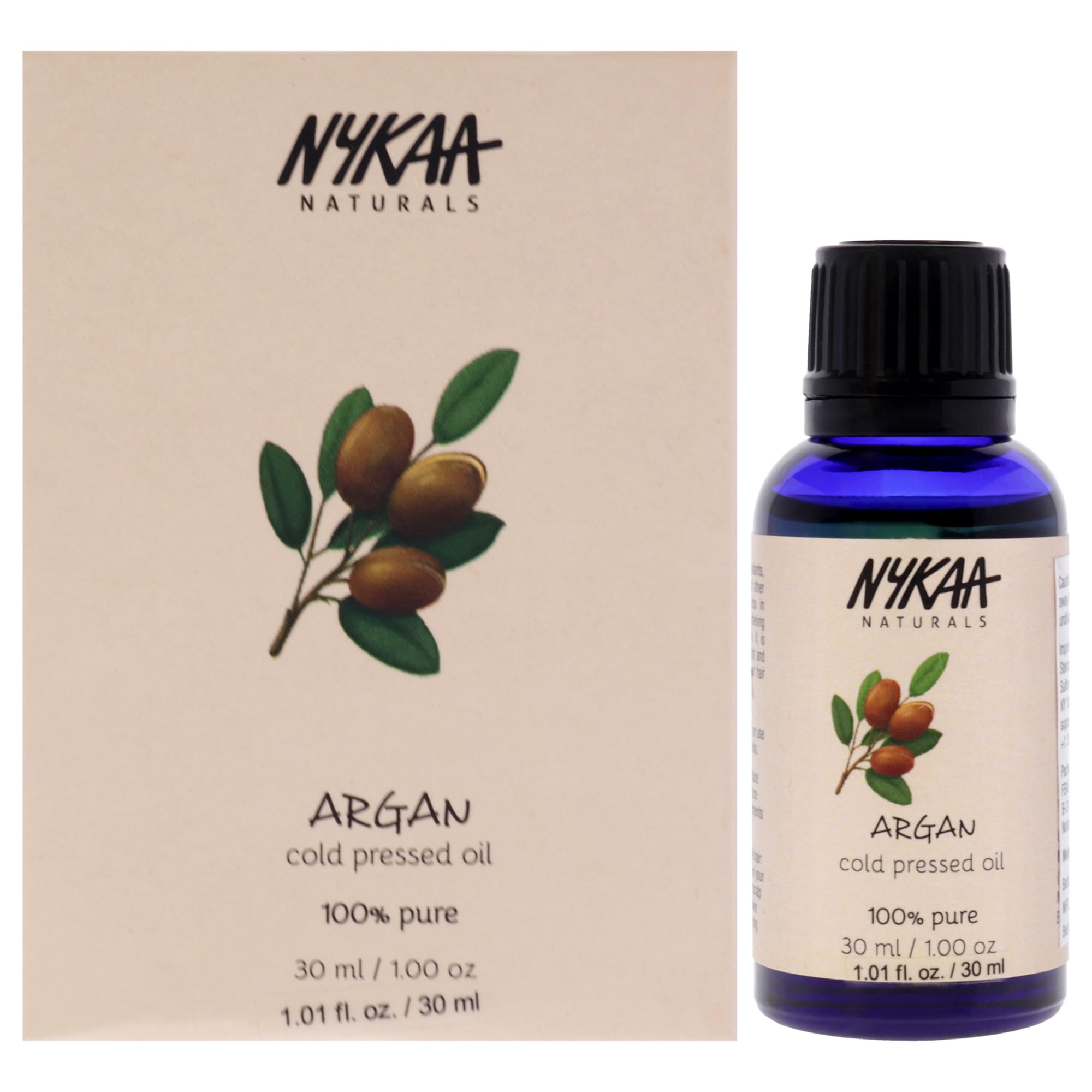 100 Percent Pure Cold Pressed Oil - Argan By Nykaa Naturals For Women - 1 Oz Oil