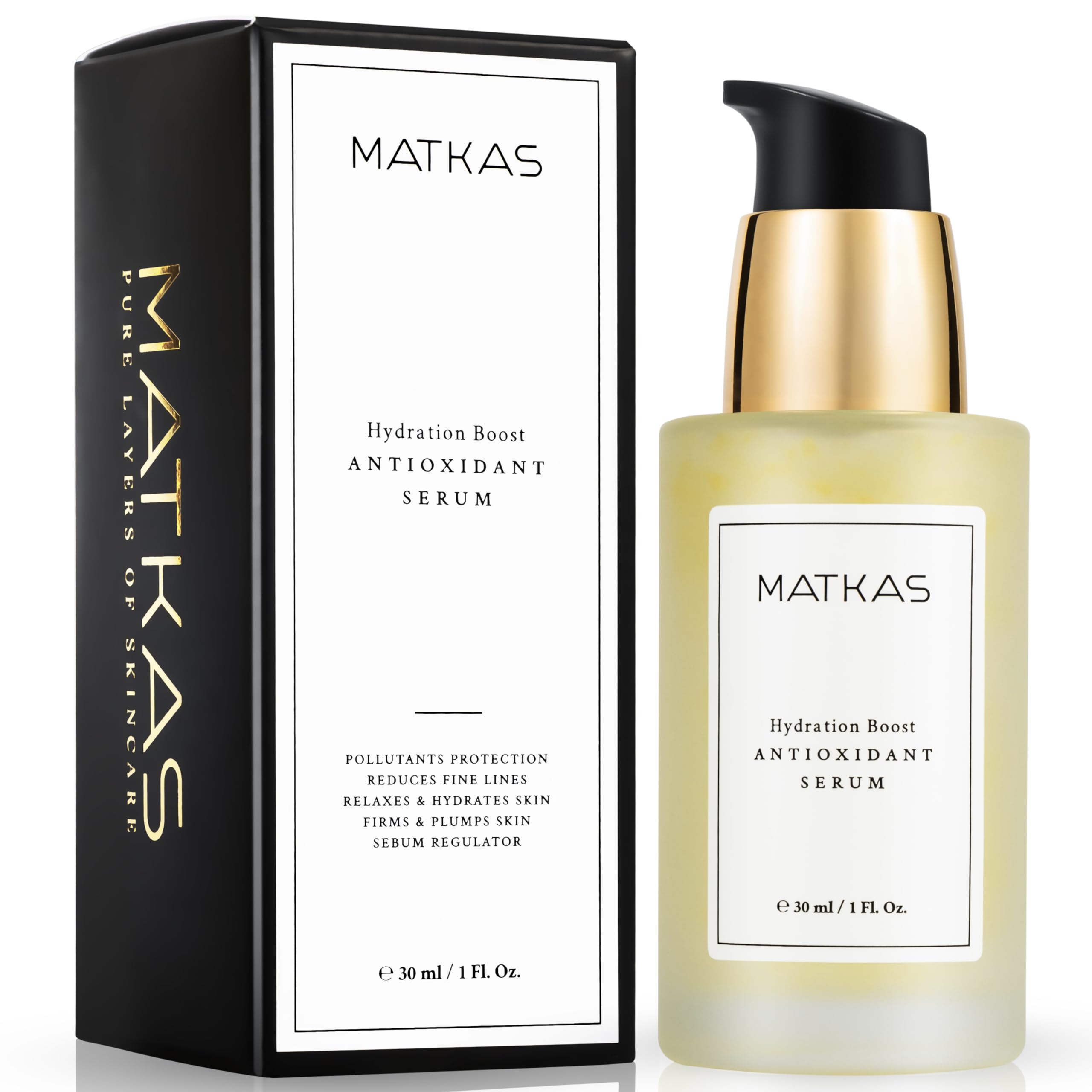 Matkas Korean Niacinamide Serum For Face Antioxidant Ampoule - For Excess Oil, Large Pores, Uneven Skin Tone, Dullness - Centell