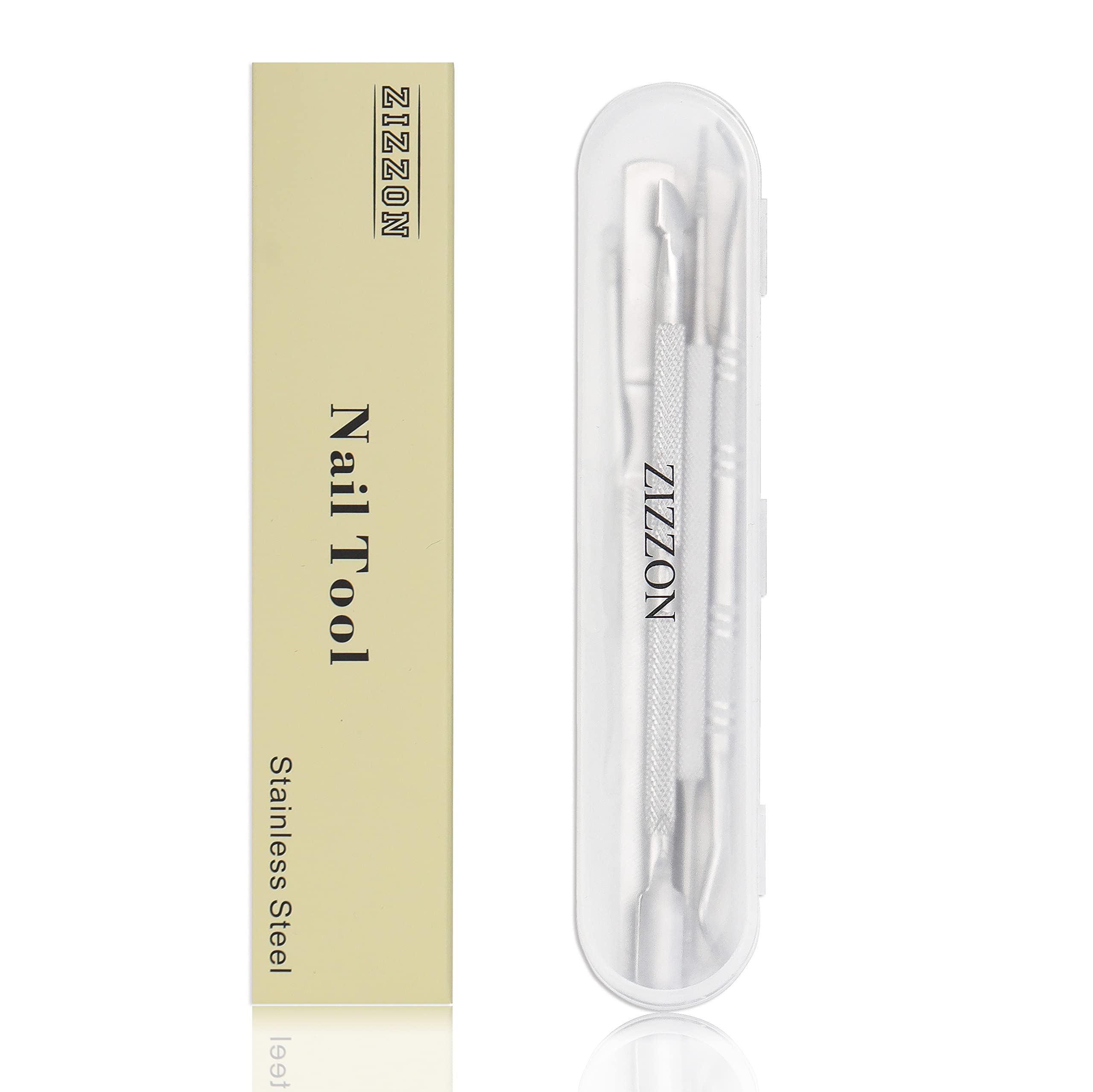 ZIZZON 7 Pcs Ingrown Toenail File and Lifters Set, Stainless Steel Ingrown Toenail Removal Kit, Manicure Treatment Under Nail Cl
