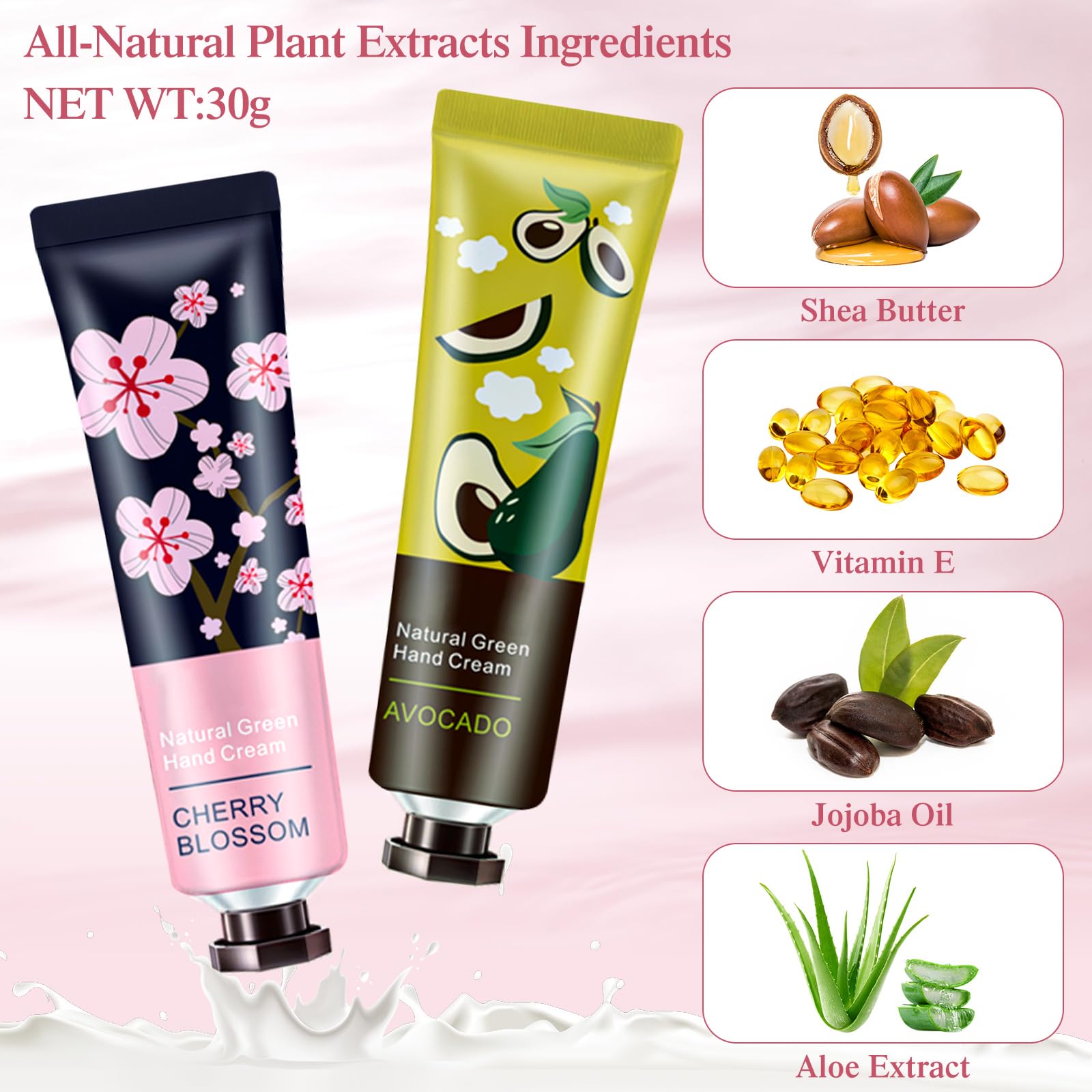 Dansib 120 Pack Hand Cream Gifts Set for Women Mothers Day Gifts for Mom Mini Lotion Bulk for Dry Cracked Hands, Mini Hand Lotio