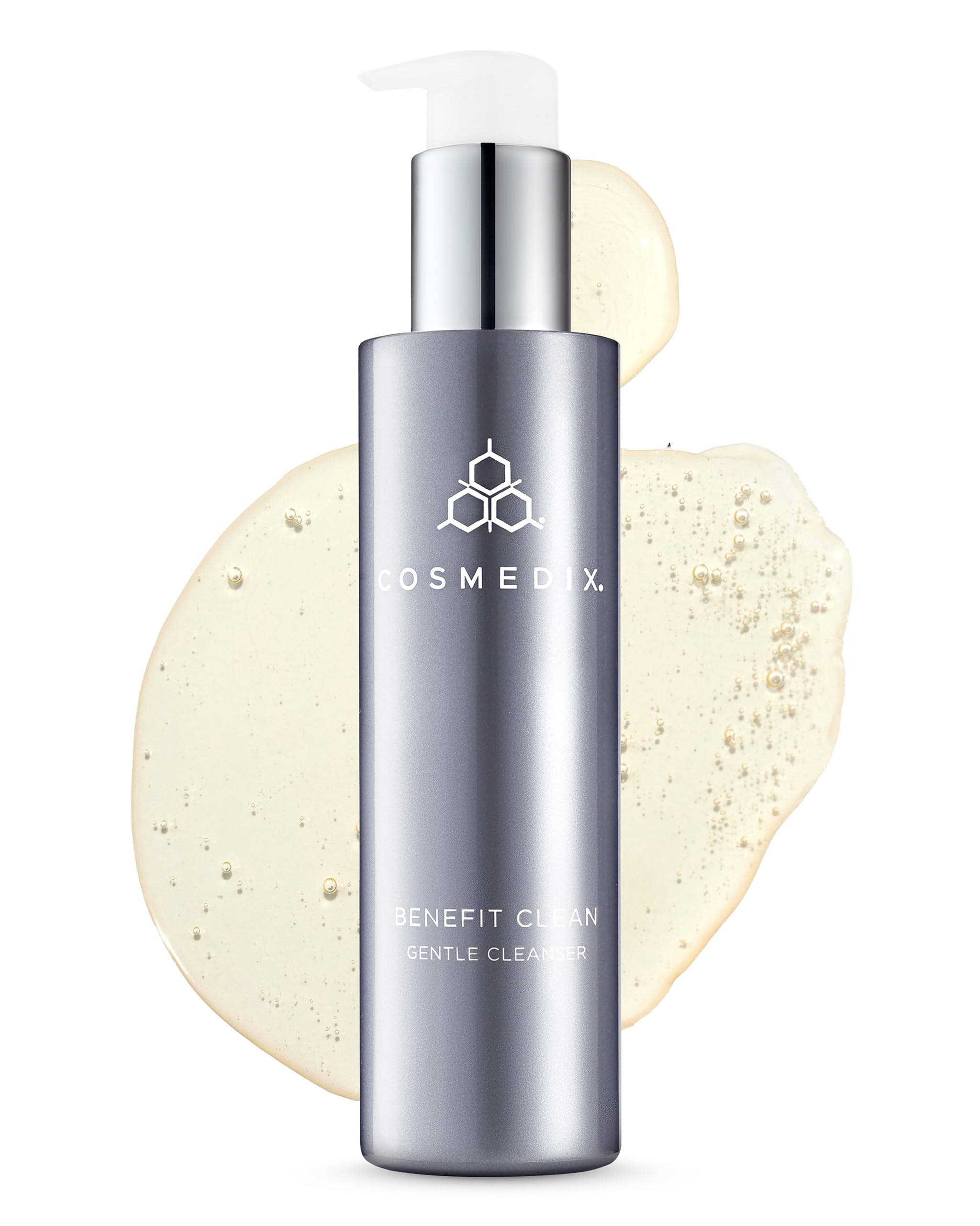 COSMEDIX Hydrating Face Wash for Women & Men, Benefit Clean Gentle Cleanser Gel - Moisturizing Face Cleanser & Pore Minimizer Fo