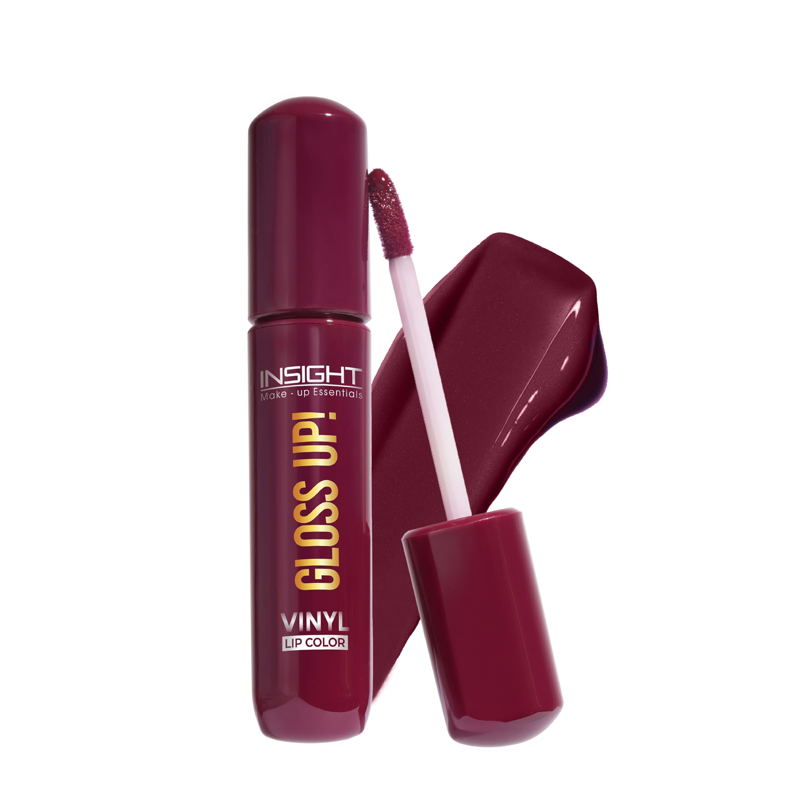 Insight Gloss Up Lip Color - Crimson Dream | High-Gloss Finish | Non-Transfer | Smudge Proof | Rich Pigmentation | Lightweight, 