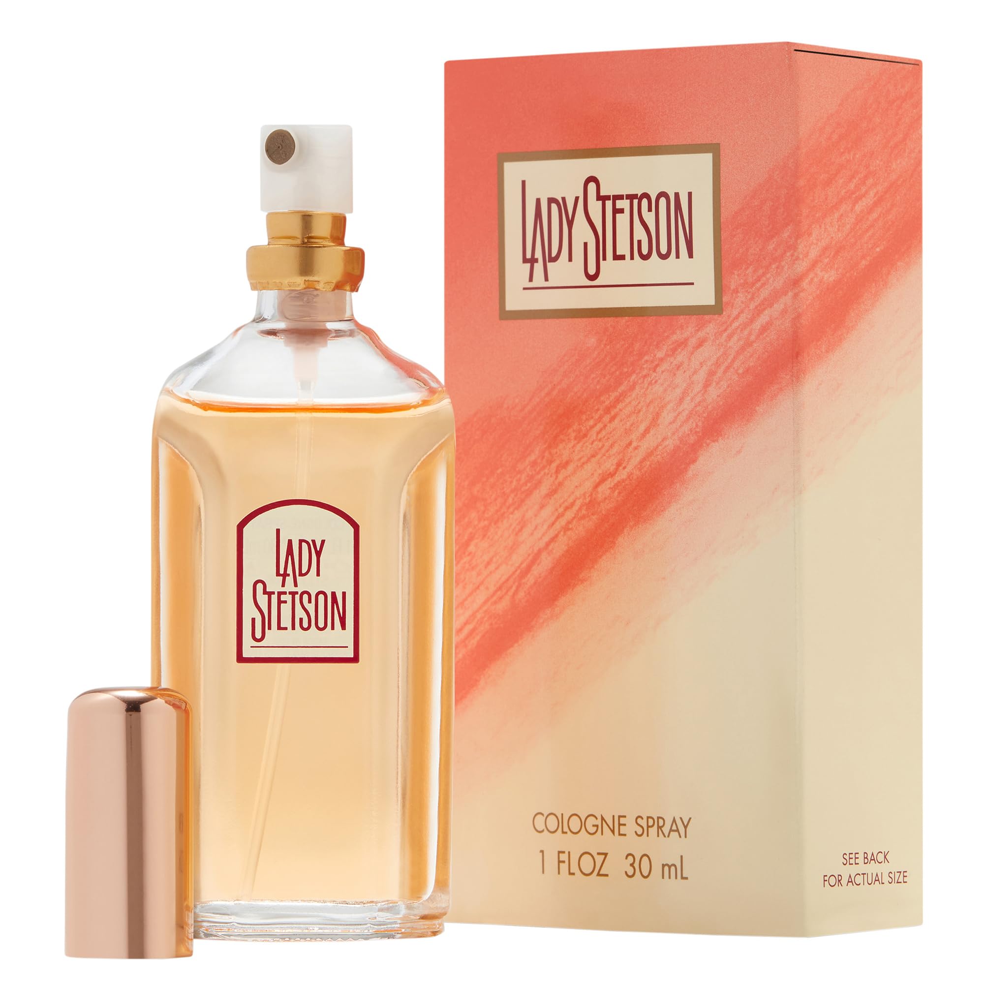 Stetson Lady Stetson Perfume for Women - Woody, Floral Scent, 1 Fl Oz, Clear, Model 417971
