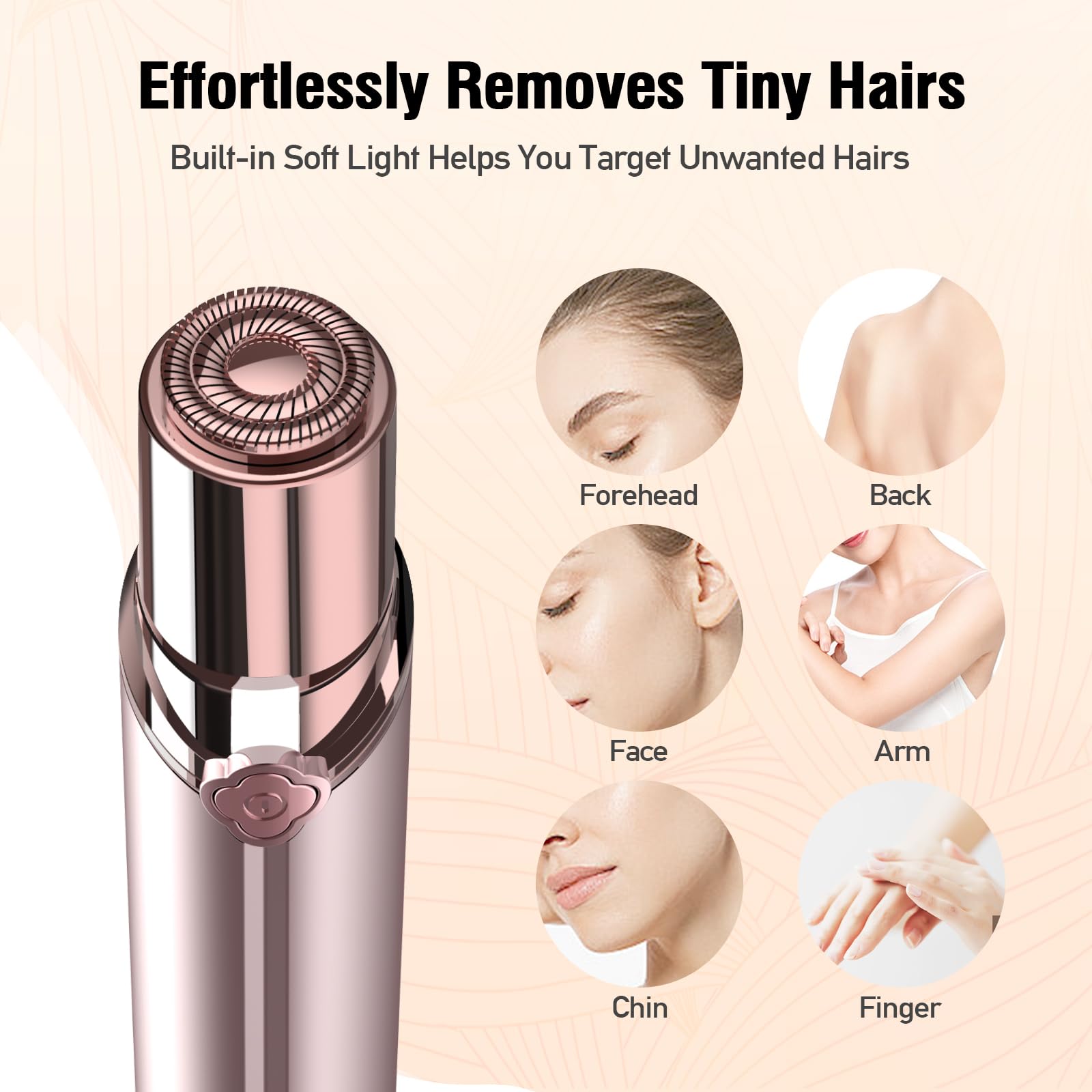 Facial Hair Removal for Women, SEIHAI Hair Removal Device(2023), Rechargeable Hair Remover for Women, Facial Hair Remover for Fa