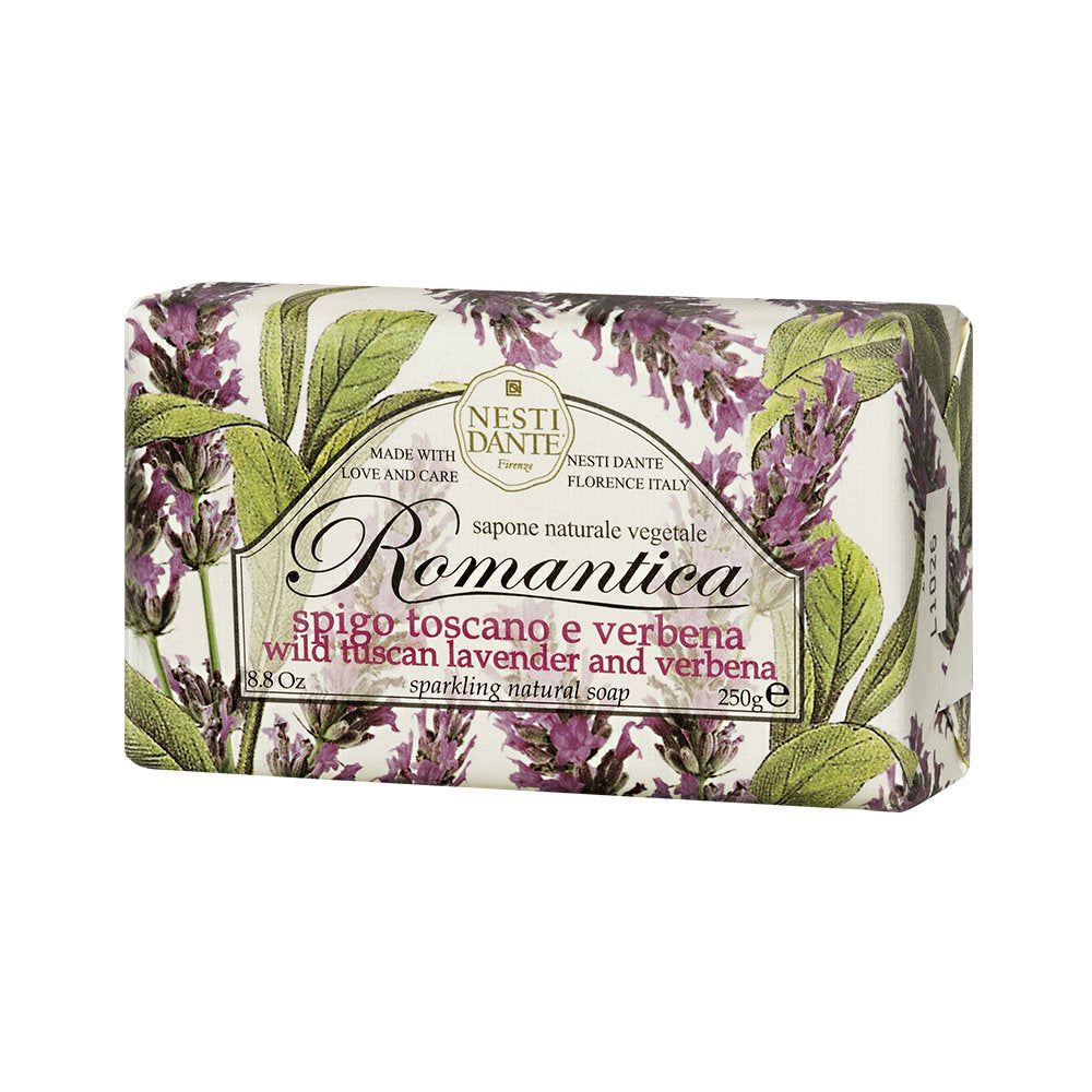 Nesti Dante Romantica Sparkling Natural Soap - Wild Tuscan Lavender & Verbena 250G/8.8Oz