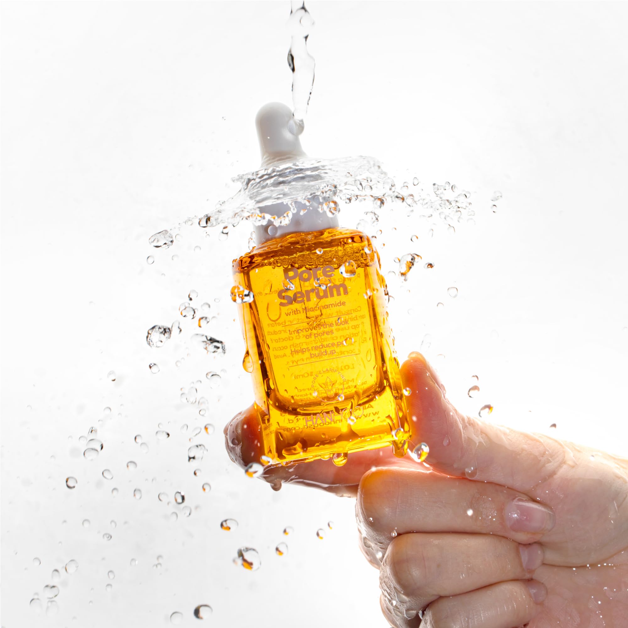 Hanhoo Pore Serum With Niacinamide | Gently Exfoliating Pore Serum | For Clogged Pores, Oily Skin, And Acne-Prone Skin | Made Wi