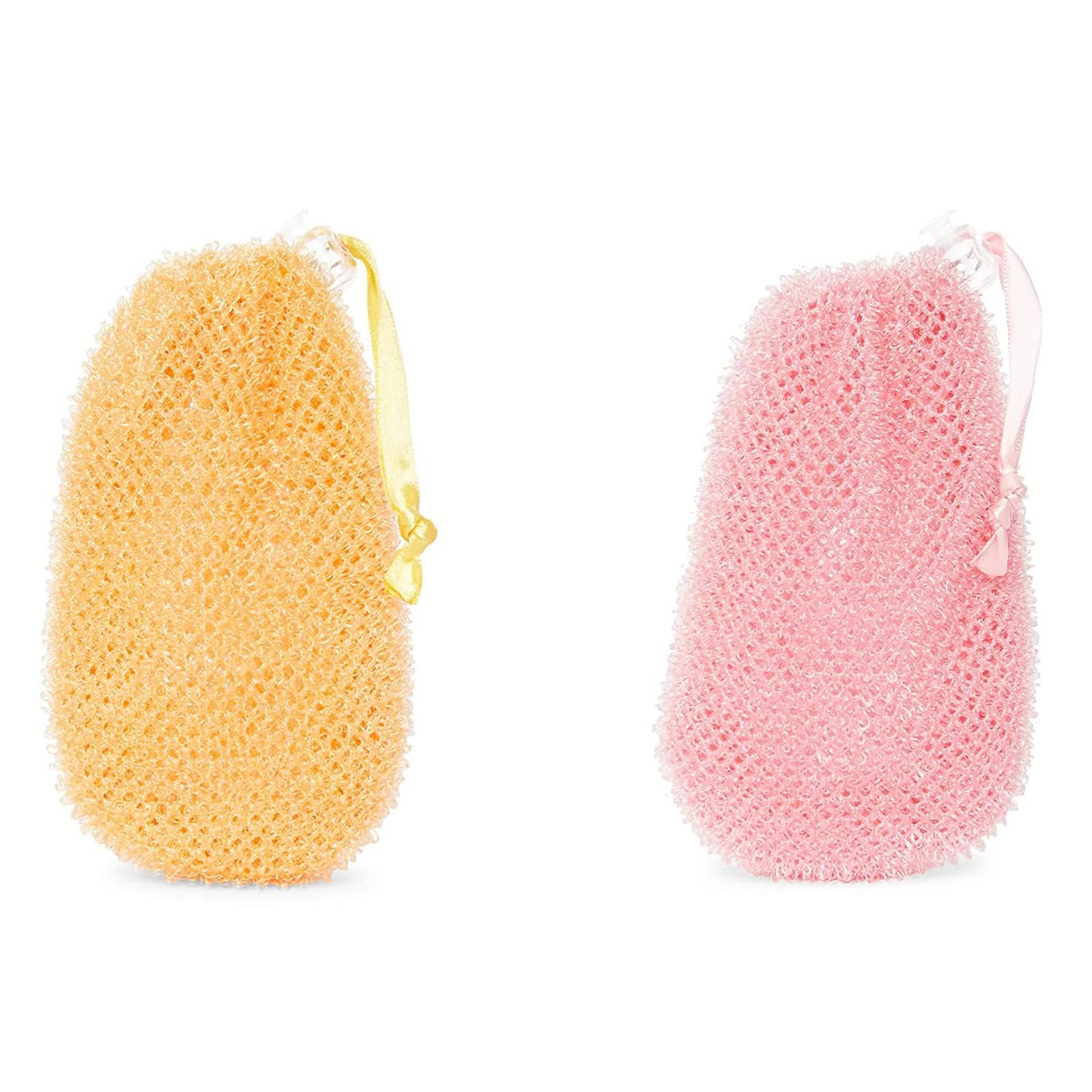 Juvale Soap Exfoliating Bag With Drawstring For Shower, 4 Colors (3.5 X 6 In, 4 Pack)