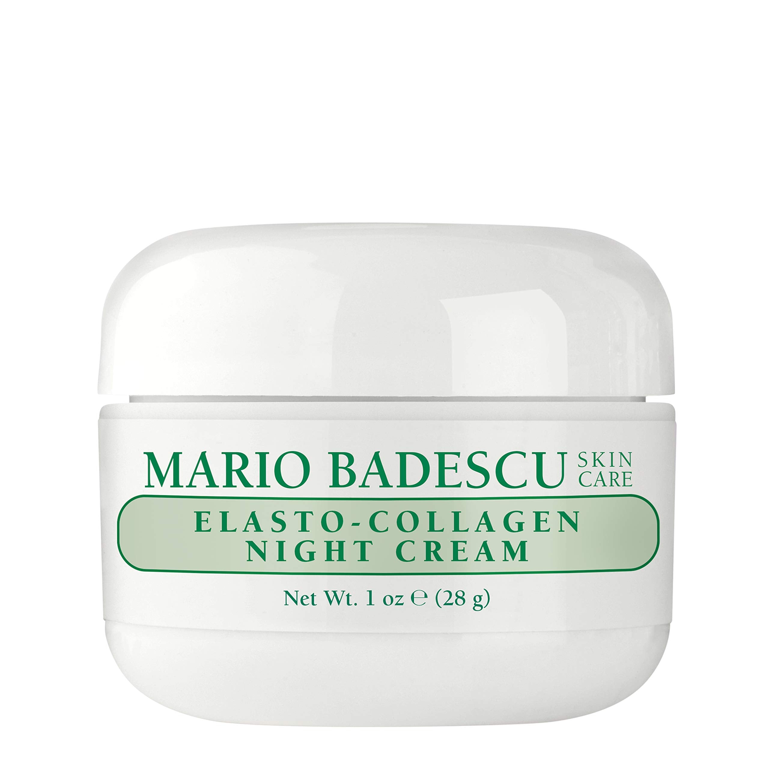 Mario Badescu Elasto-Collagen Night Cream, Anti Aging Collagen Cream for Dry or Sensitive Skin, Facial Skin Care Infused with Vi