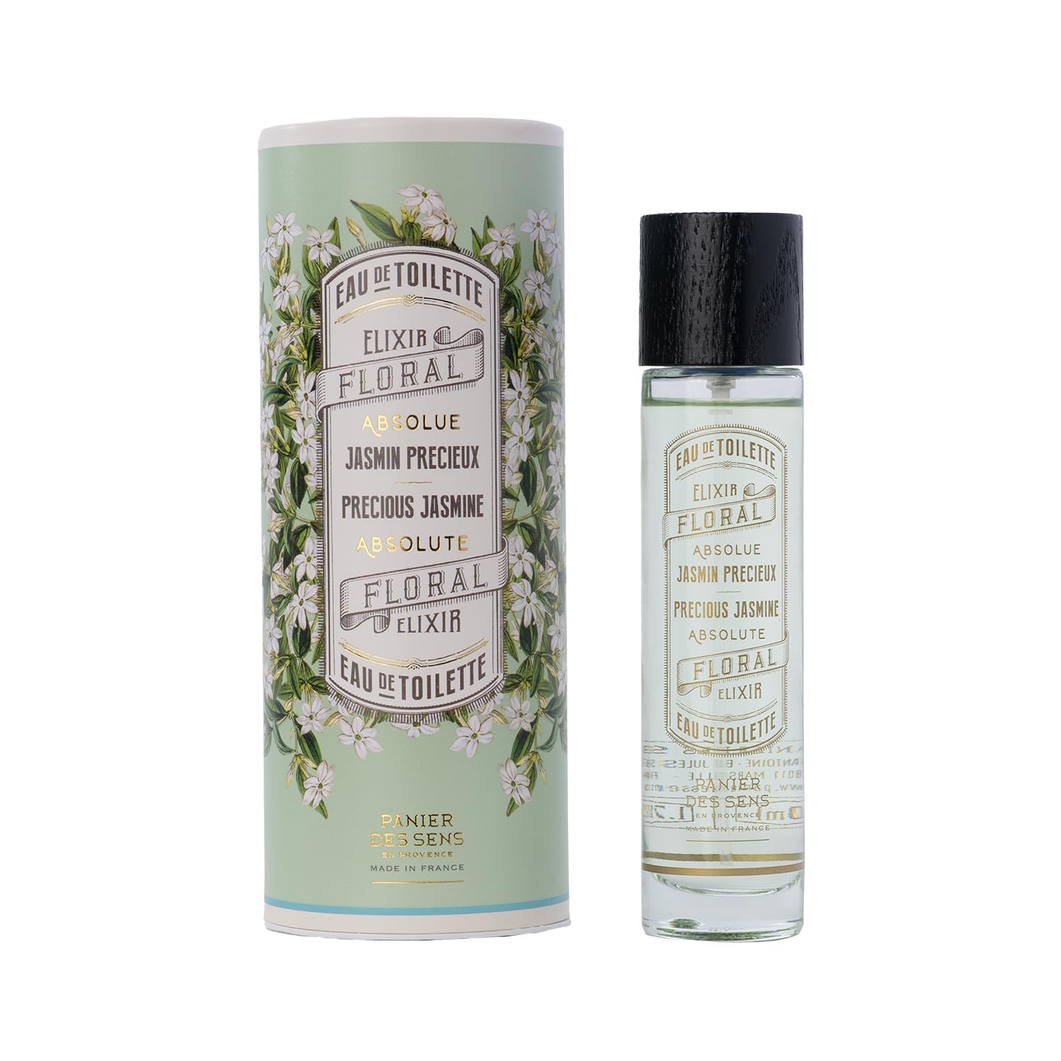 Panier Des Sens - Jasmine Eau De Toilette - Light Perfume For Women - Natural & Floral Fragrance - Hair & Body - Gift For Women