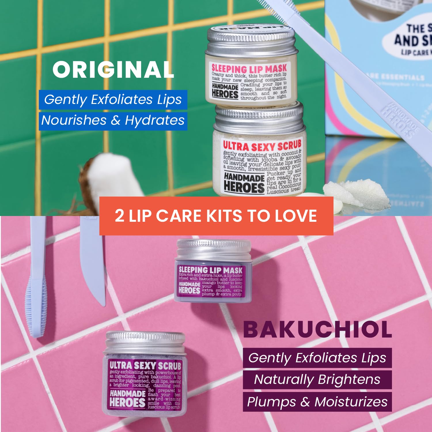 100% Natural Lip Scrub And Lip Mask, Vegan Conditioning Coconut Lip Exfoliator - Gentle Exfoliant, Sugar Lip Polish And Lip Exfo