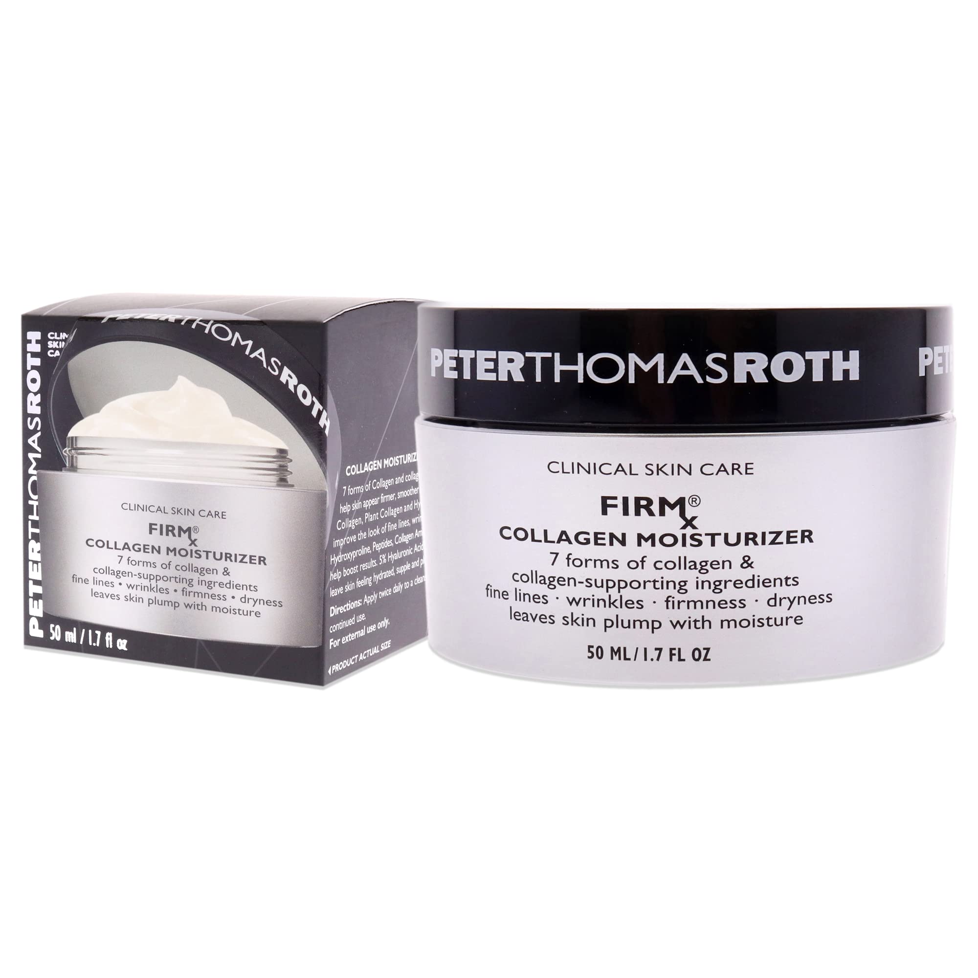 Peter Thomas Roth  Firmx Collagen Moisturizer  Face Cream With Collagen, Collagen Skin Cream, Firming Face Cream, 17 Oz