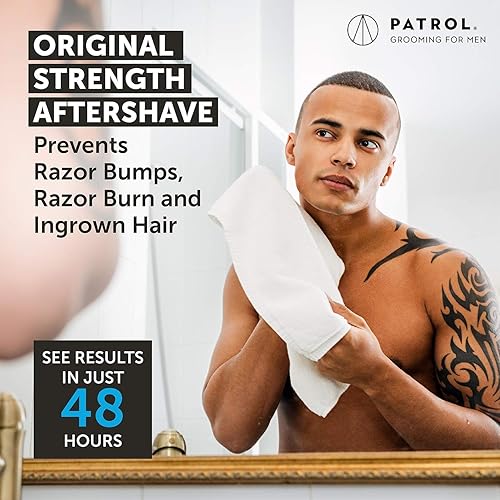 Bump Patrol Original Formula After Shave Bump Treatment Serum - Razor Bumps, Ingrown Hair Solution for Men and Women - 4 Ounces