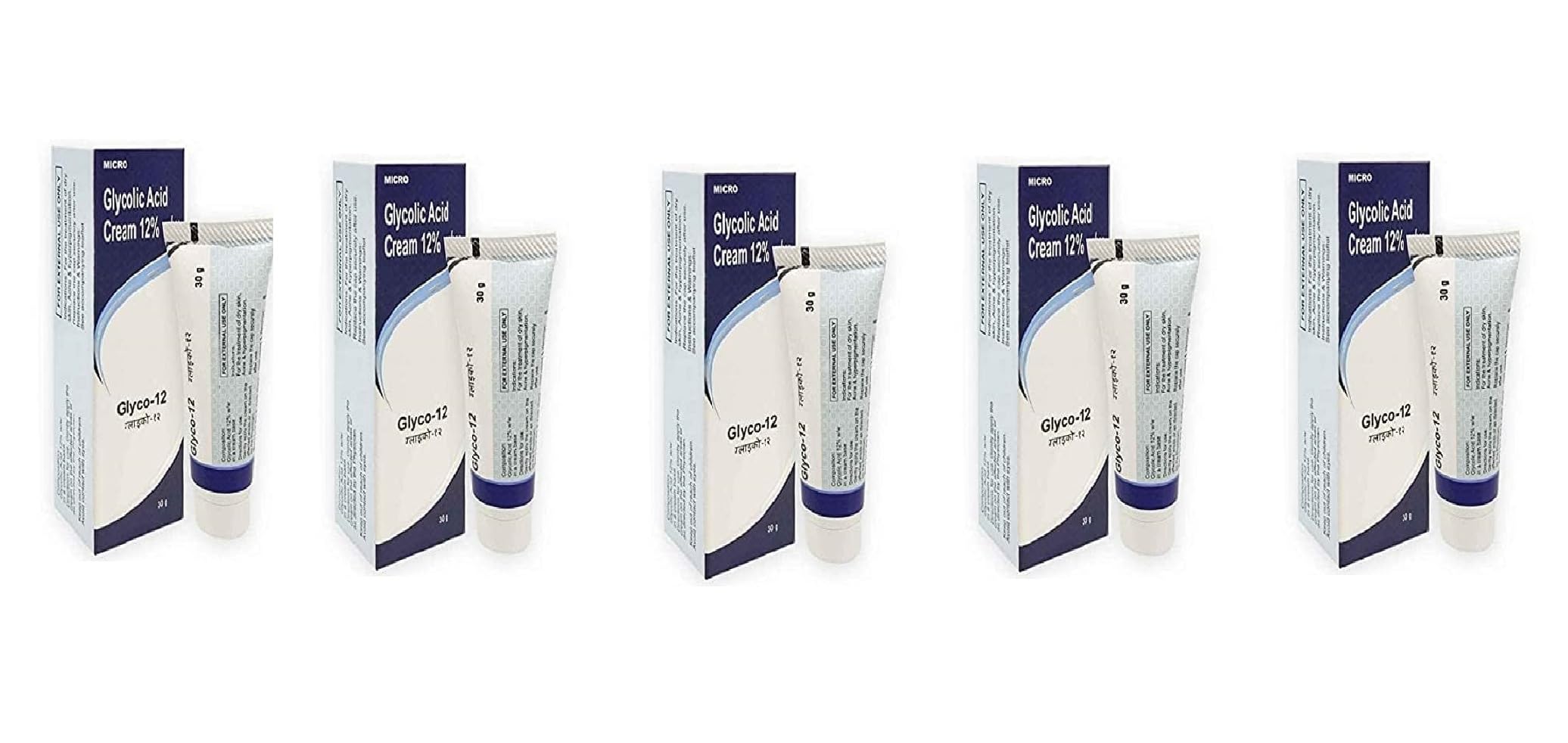 MAGICHOOD Glyco Acid 12% W/w Skin Peel Cream for All Skin types Treatment For Face AntiAging Wrinkles & Dark Spots 1.01 Floz (