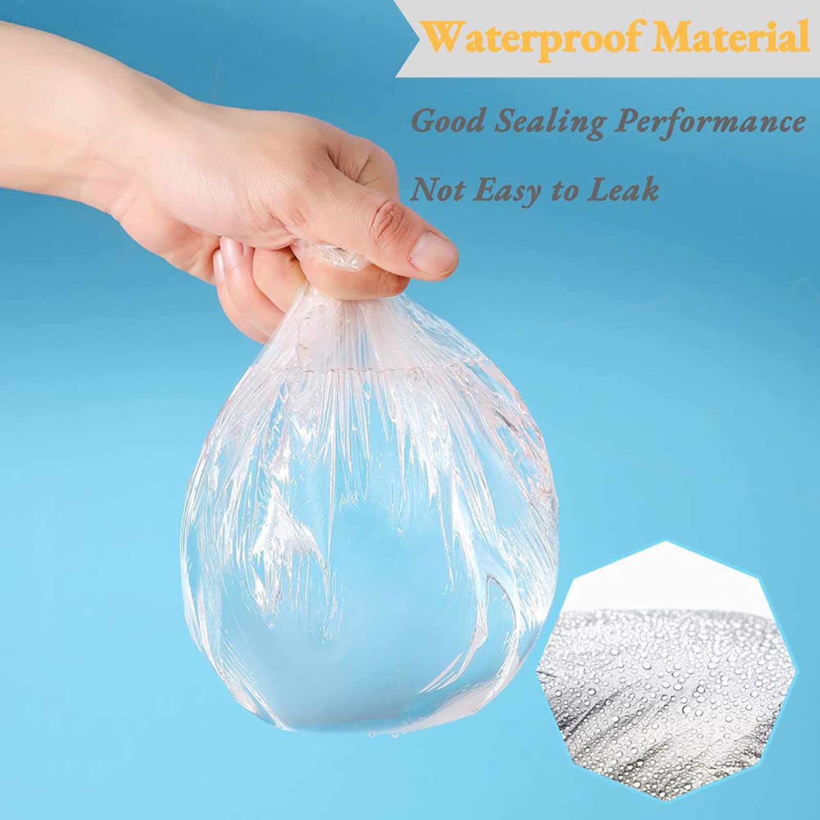 Yizijizi 30Pcs Disposable Shower Caps, Large Thick Clear Waterproof Shower Cap For Women, Large Size 205, Home Use, Spa, Hotel A