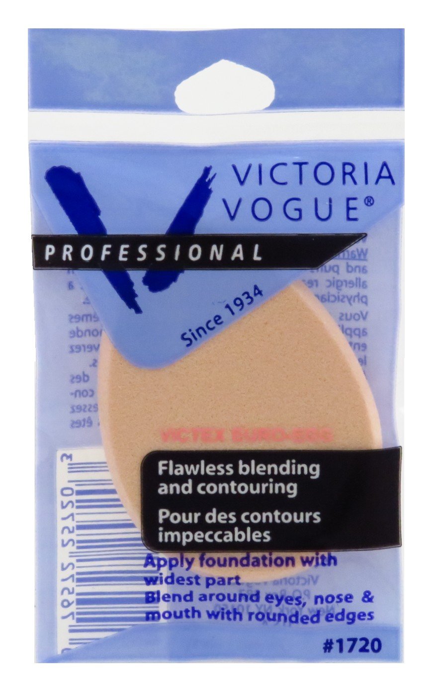 Victoria Vogue #1720 Euro Egg Makeup Applicator (2 Pack)