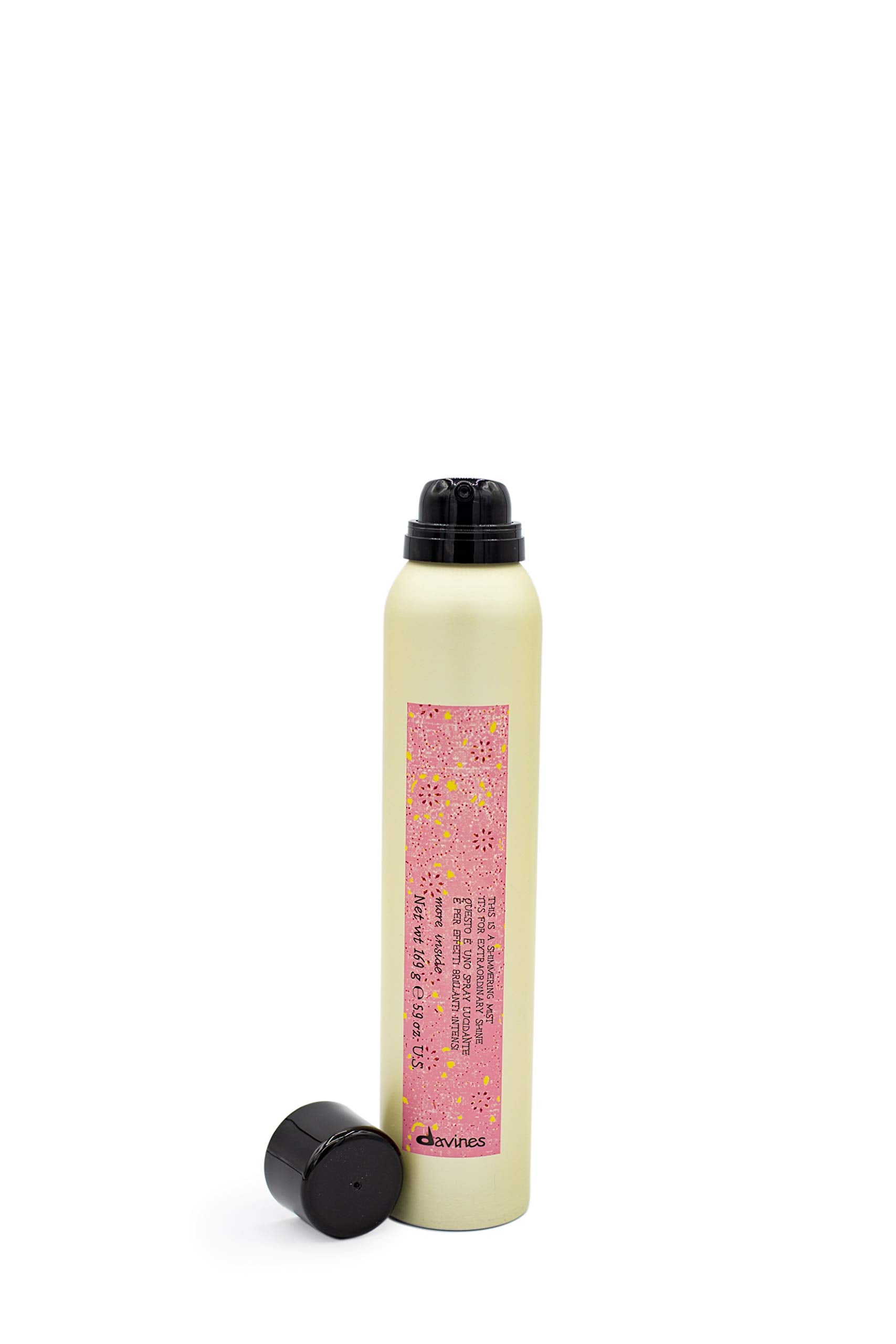 Davines This Is A Shimmering Mist, Light Finishing Mist For Added Shine, Gloss And Moisturizing Anti-Frizz Protection, 6.76 Fl.