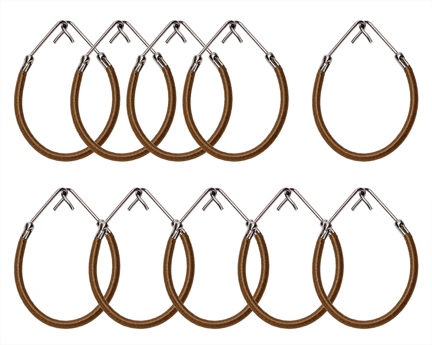Mini Skater 10Pcs Women Ponytail Hooks Bungee Small Rubber Bands Hair Ties Accessories Elastic Holder Blonde Beige Styling Headb