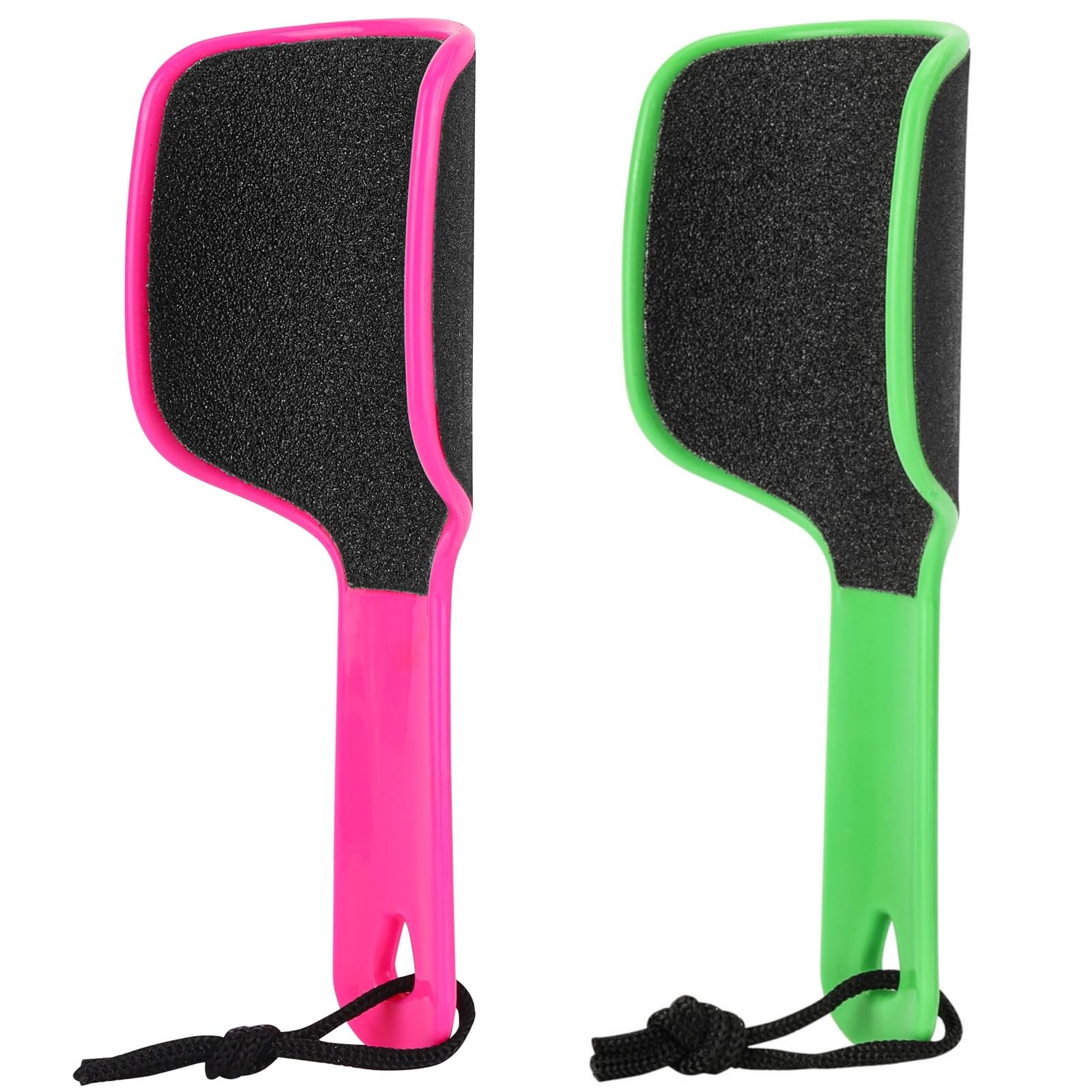 2 Pcs U Shaped Foot Scrubber Curved Foot File Callus Remover for Feet Dual Sided Heel File Scraper Dead Skin Remover