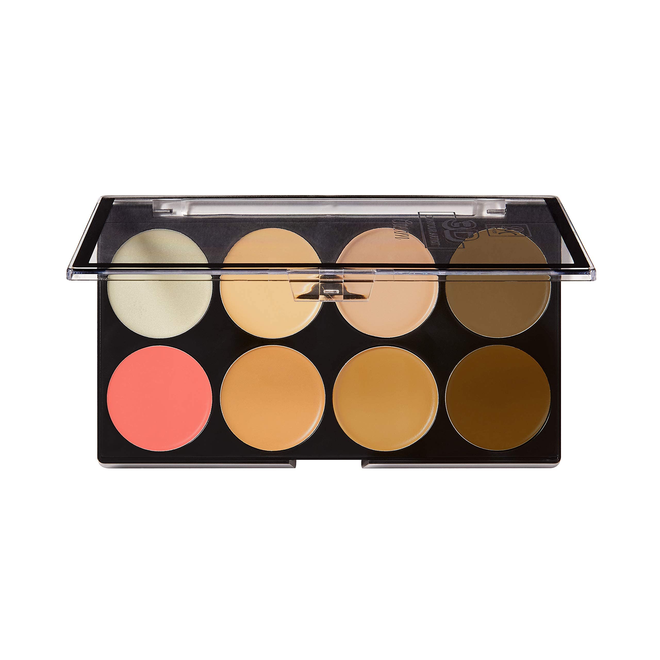 Ruby Kisses 3D Face Creator Cream Foundation & Concealer, 12 Hours Long Lasting, Medium To Full Coverage, Non-Greasy, Ideal For