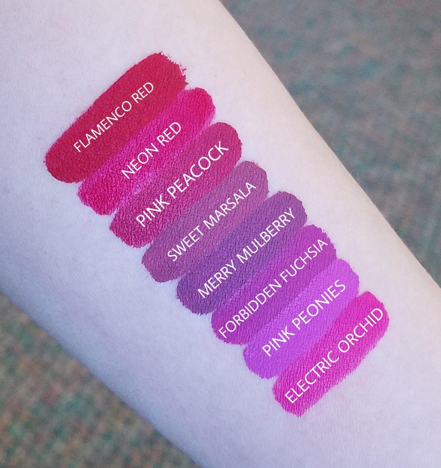 Aromi Magenta Matte Liquid | Pink Fuchsia Lip Color, Long-Lasting, Vegan And Cruelty-Free, Waterproof, Smudge Proof, Handmade (P