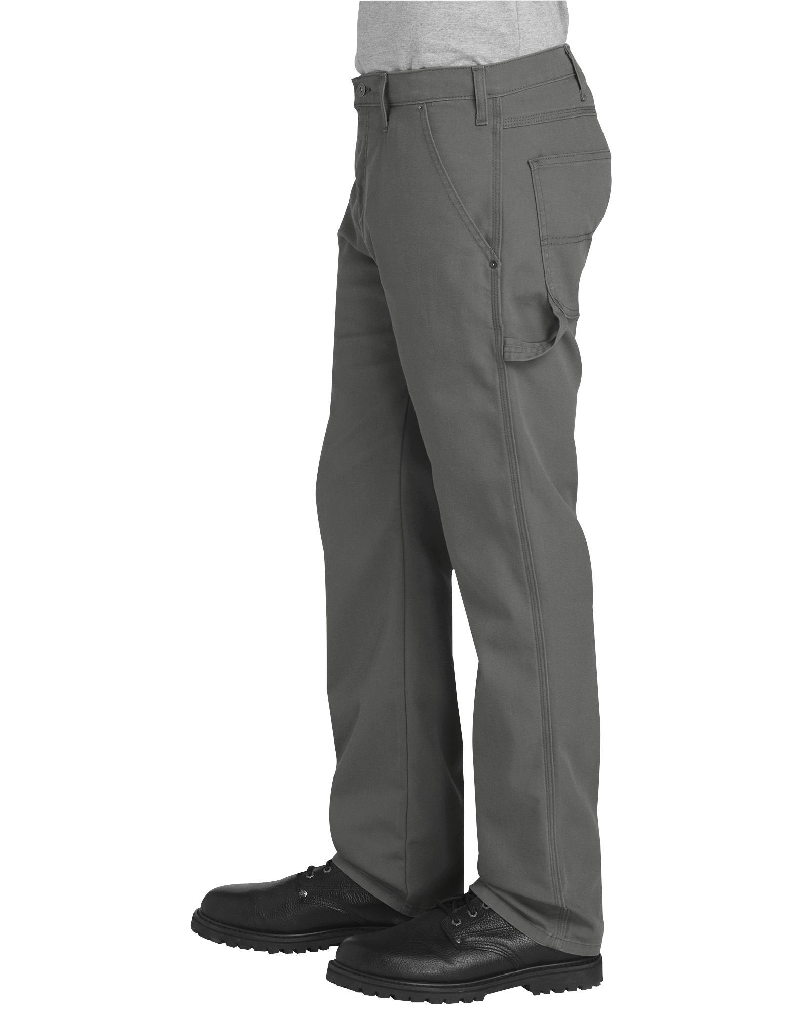 Dickies Mens Tough Max Duck carpenter Pant, Stonewashed Moss, 40 30