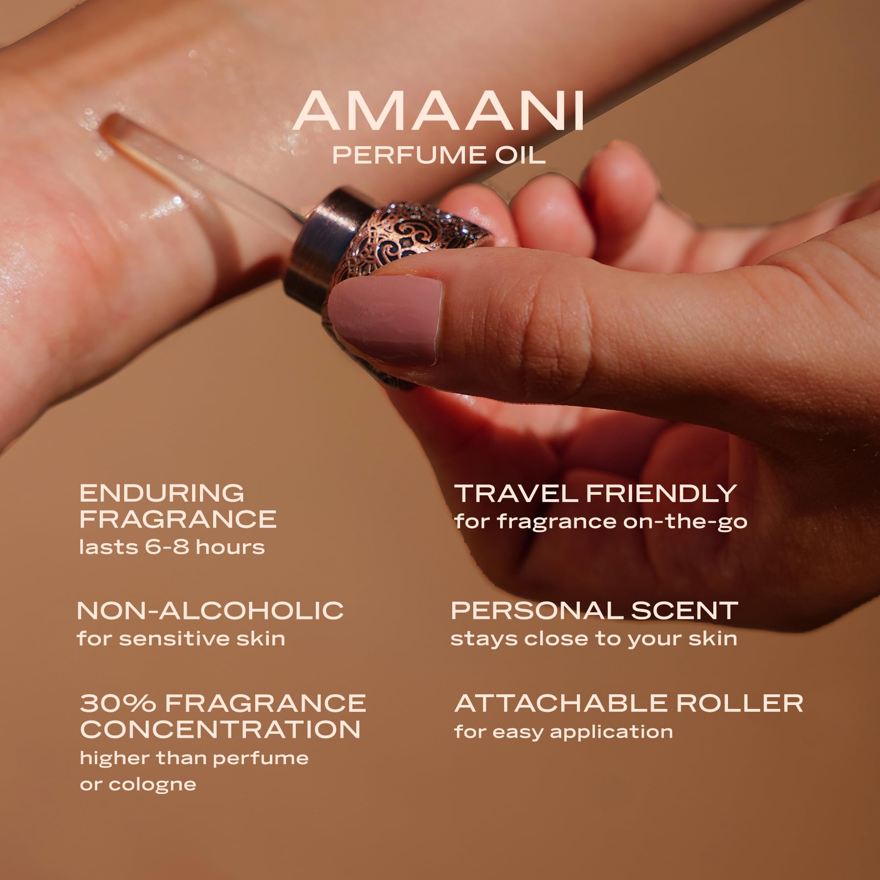 Swiss Arabian Amaani - Luxury Products From Dubai - Long Lasting And Addictive Personal Perfume Oil Fragrance - A Seductive, Sig