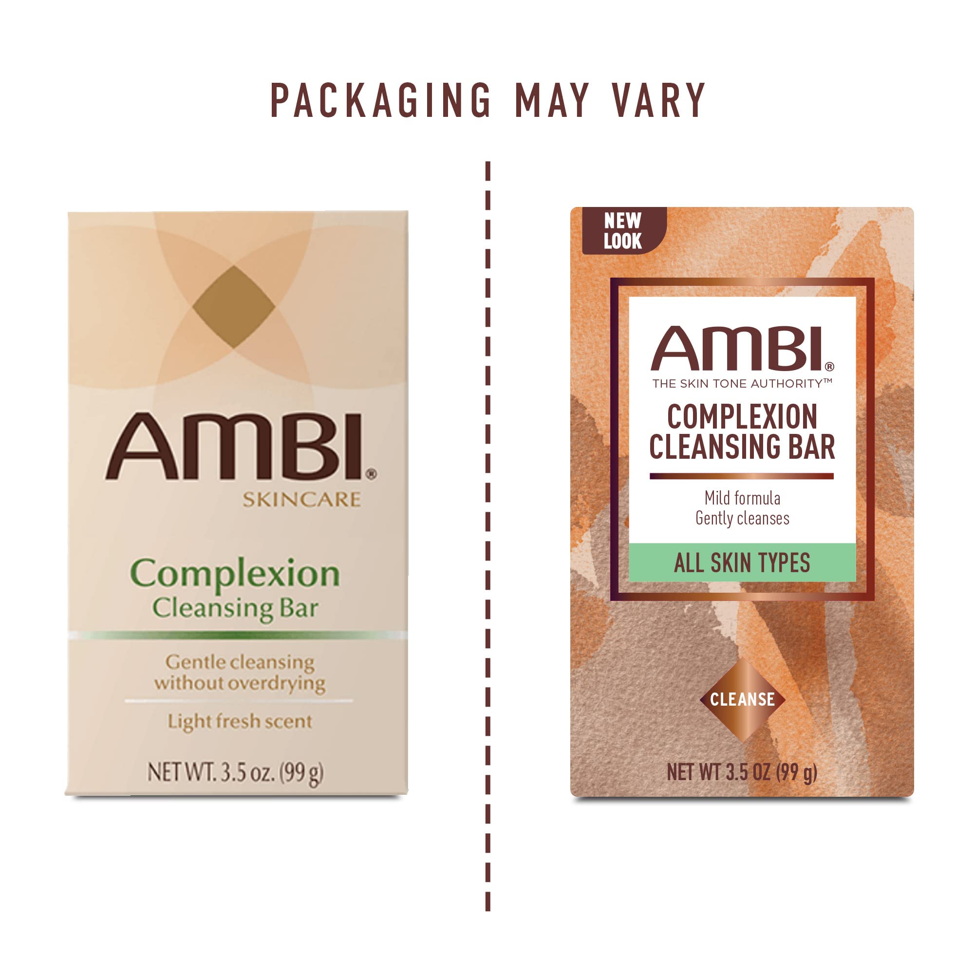 Ambi Complexion Cleansing Bar Soap, 3.5 Oz (Pack Of 3)