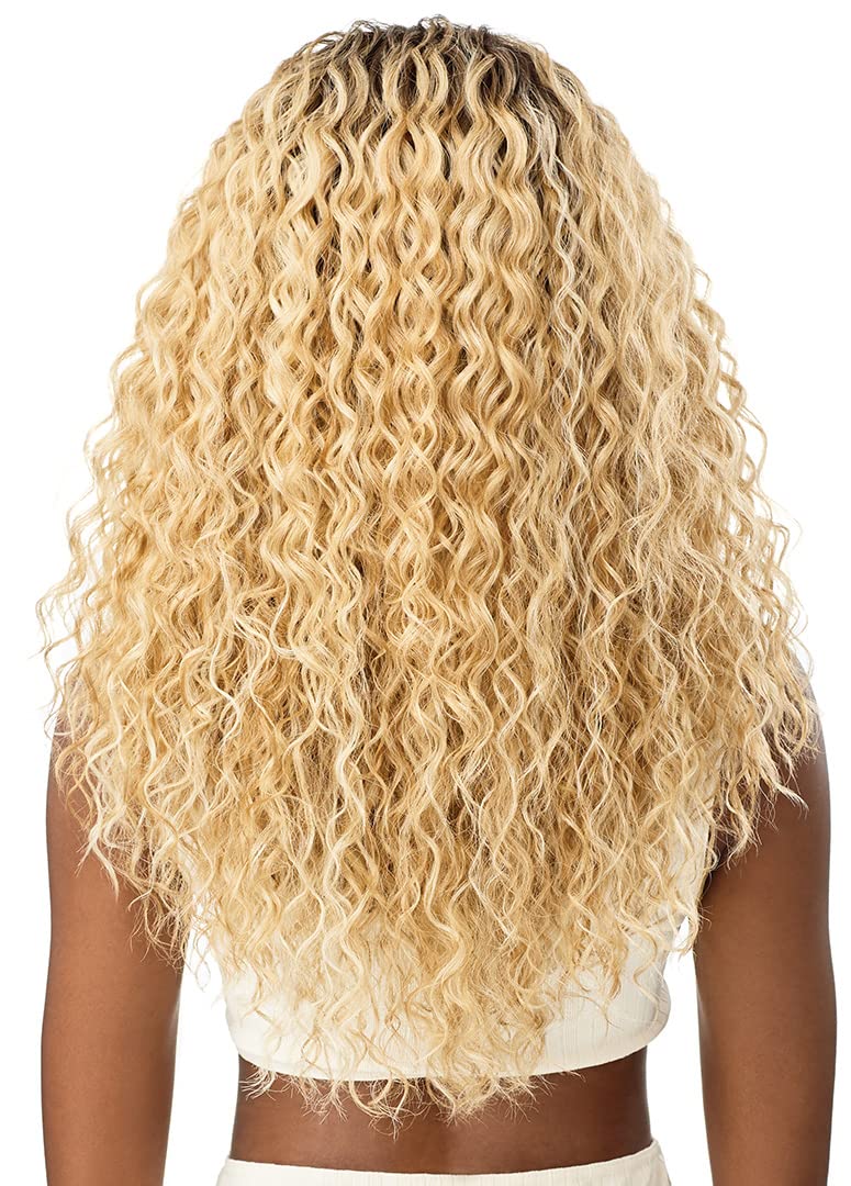 Outre 360 Frontal Lace Wig 13x6 Hand Tied Lace Frontal ROSHAN (DR2 Chocolate Swirl)
