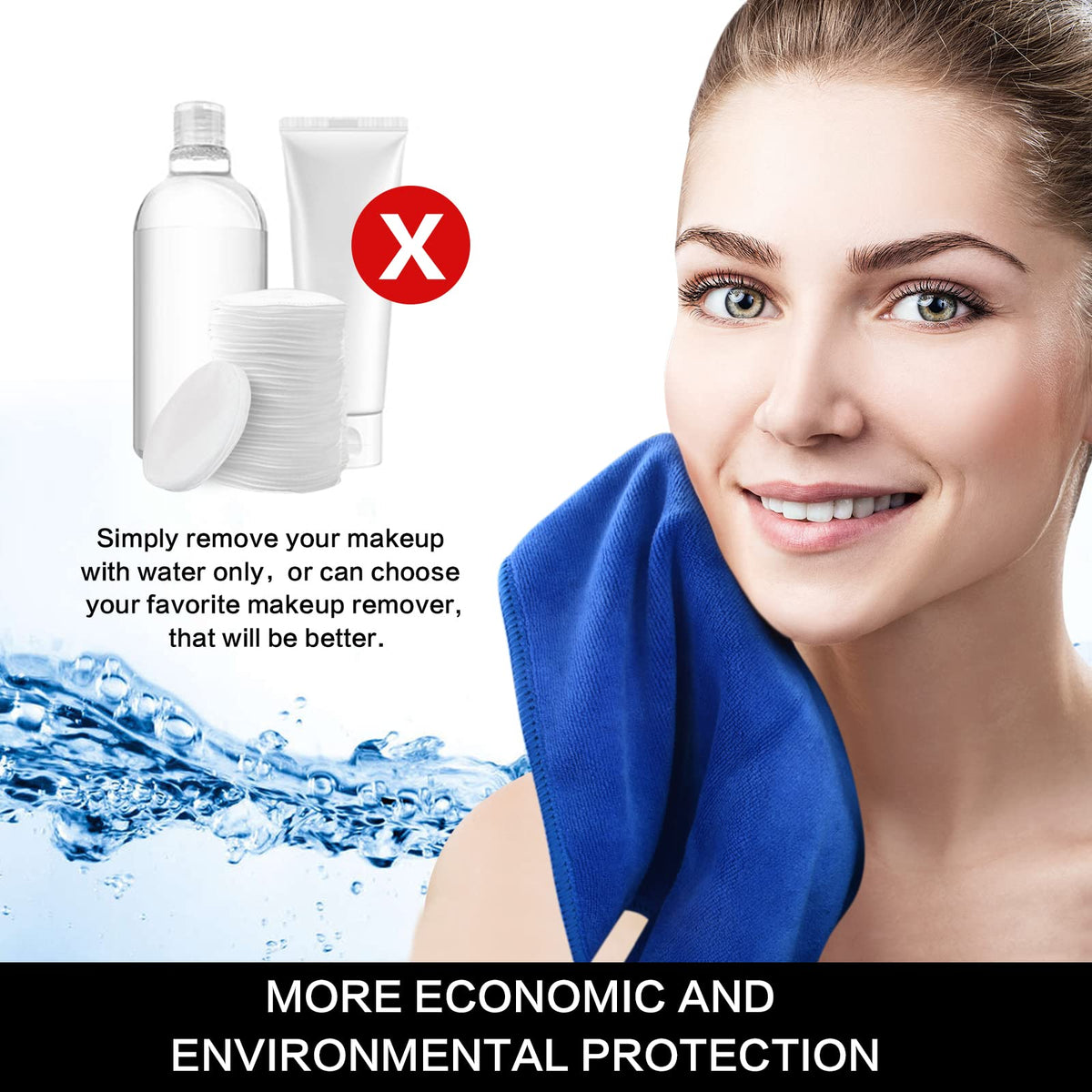 SINLAND Microfiber Facial Cloths Fast Drying Washcloth 12inch x 12inch ...
