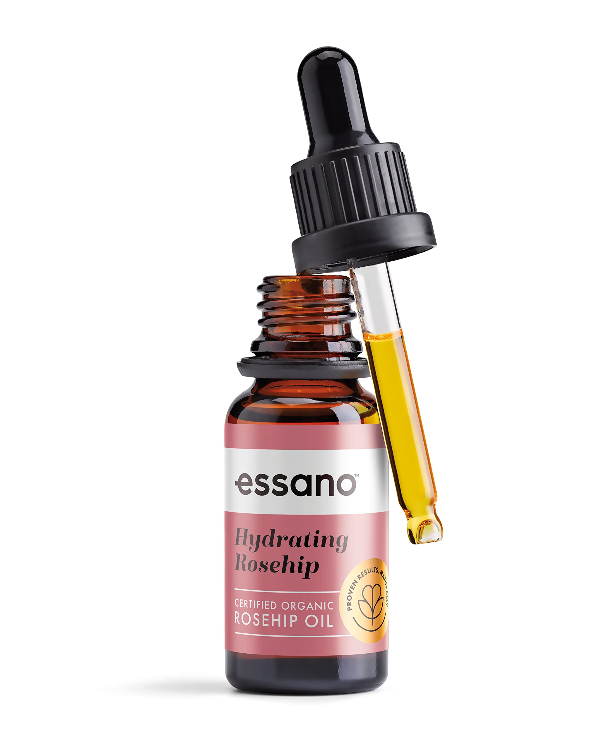 Essano Certified Organic Rosehip Oil with Antioxidant Acai Berry, 20ml (0.67oz)