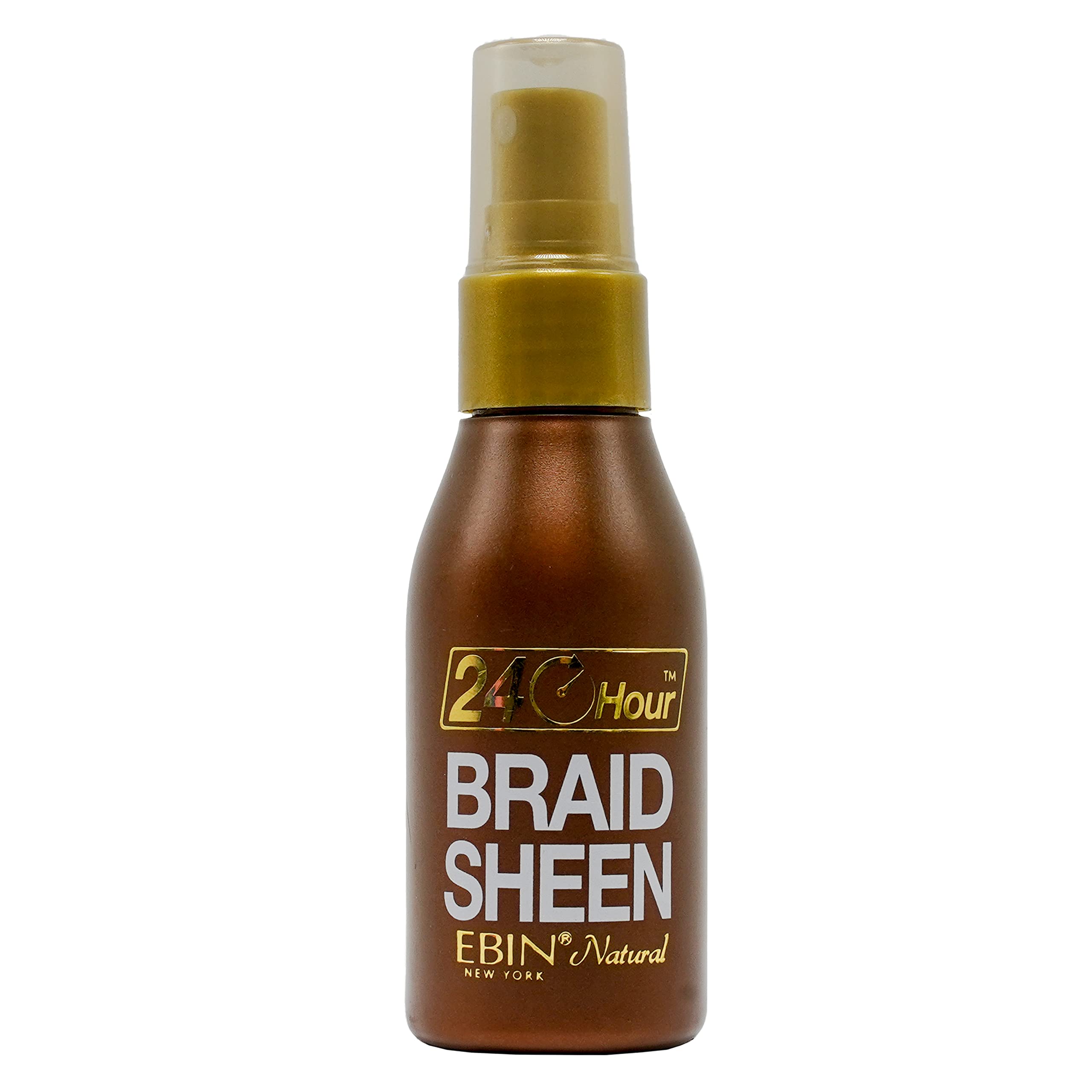 EBIN NEW YORK 24 Hour Braid Sheen Spray | Soothes braid tightness and soreness. Softens, adds extra shine, moisturizes & conditi
