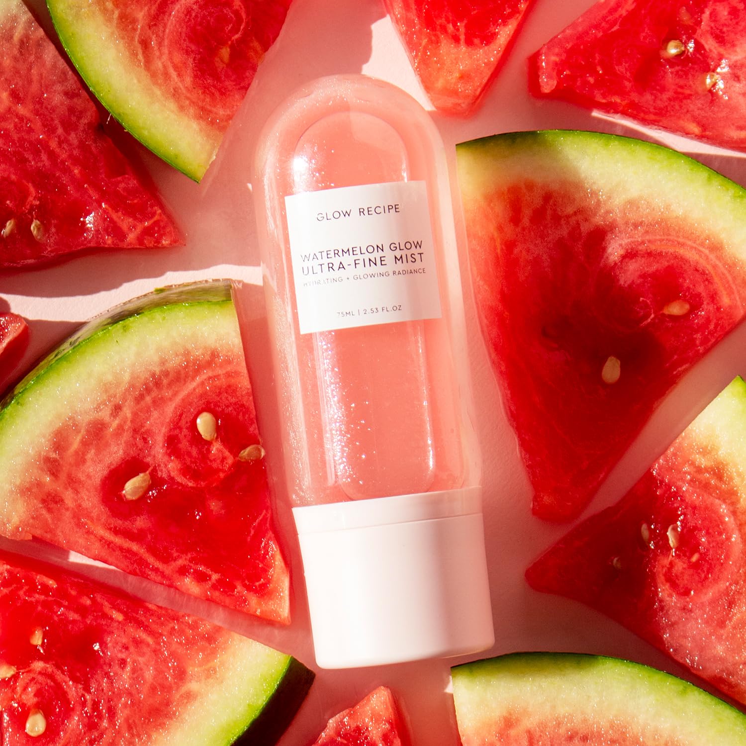 Glow Recipe Watermelon Glow Ultra-Fine Facial Mist Spray - Hyaluronic Acid Face Mist For Fresh + Glowing Skin - Hydrating Face M