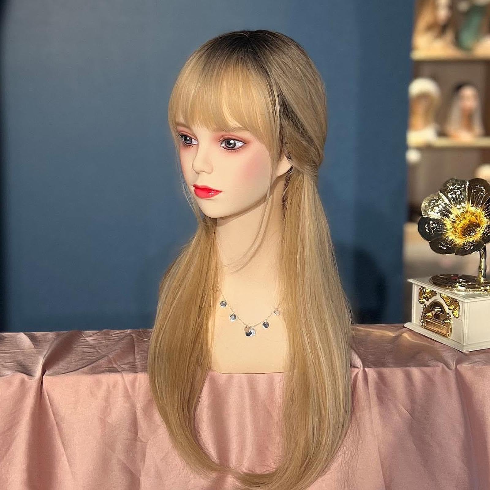 Heavenglow Head Stable Wig Display Model For Headbands Jewelry Scarves